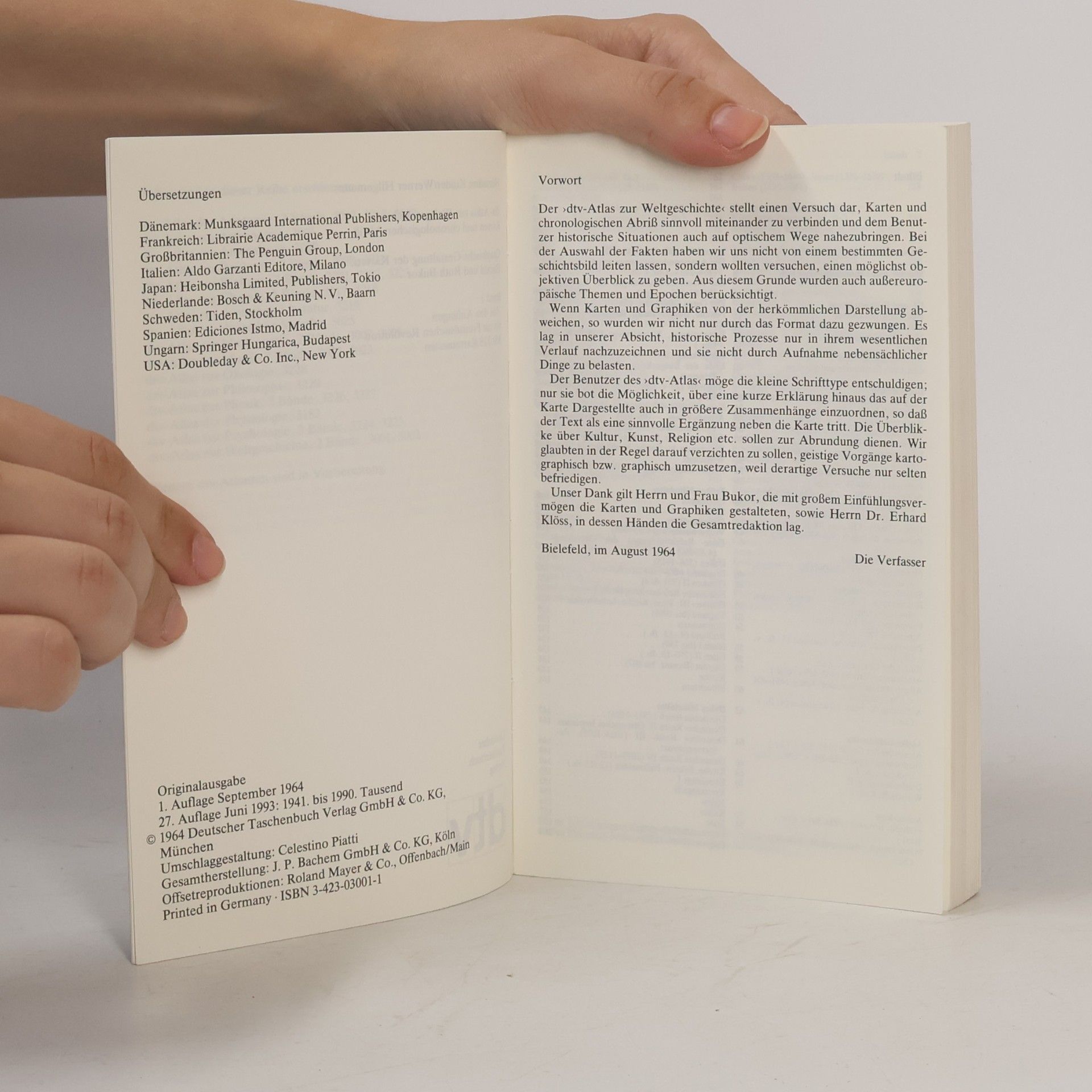Collectif d'auteurs dtv-Atlas zur Weltgeschichte 1