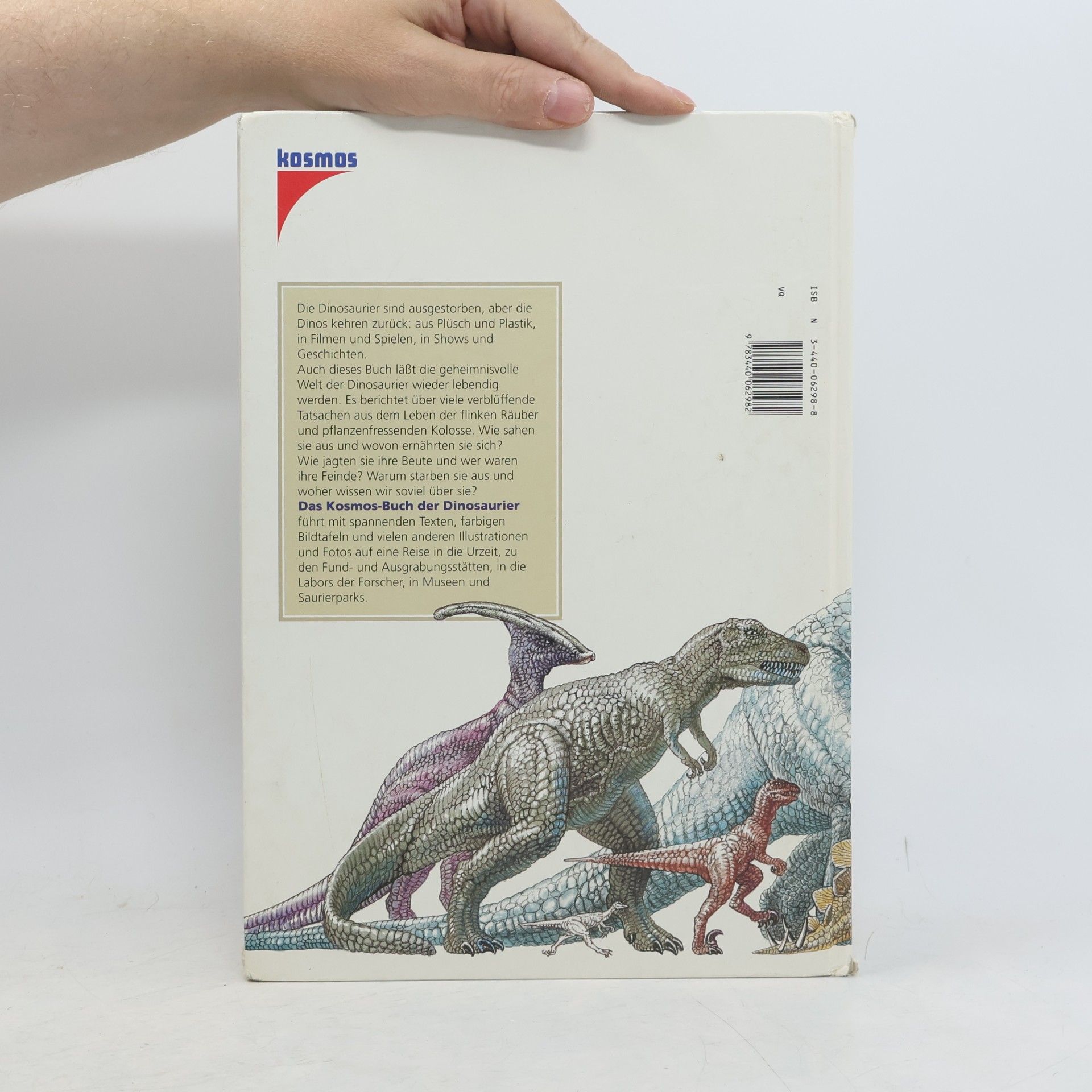 Klaus Peter Creamer Das Kosmosbuch der Dinosaurier