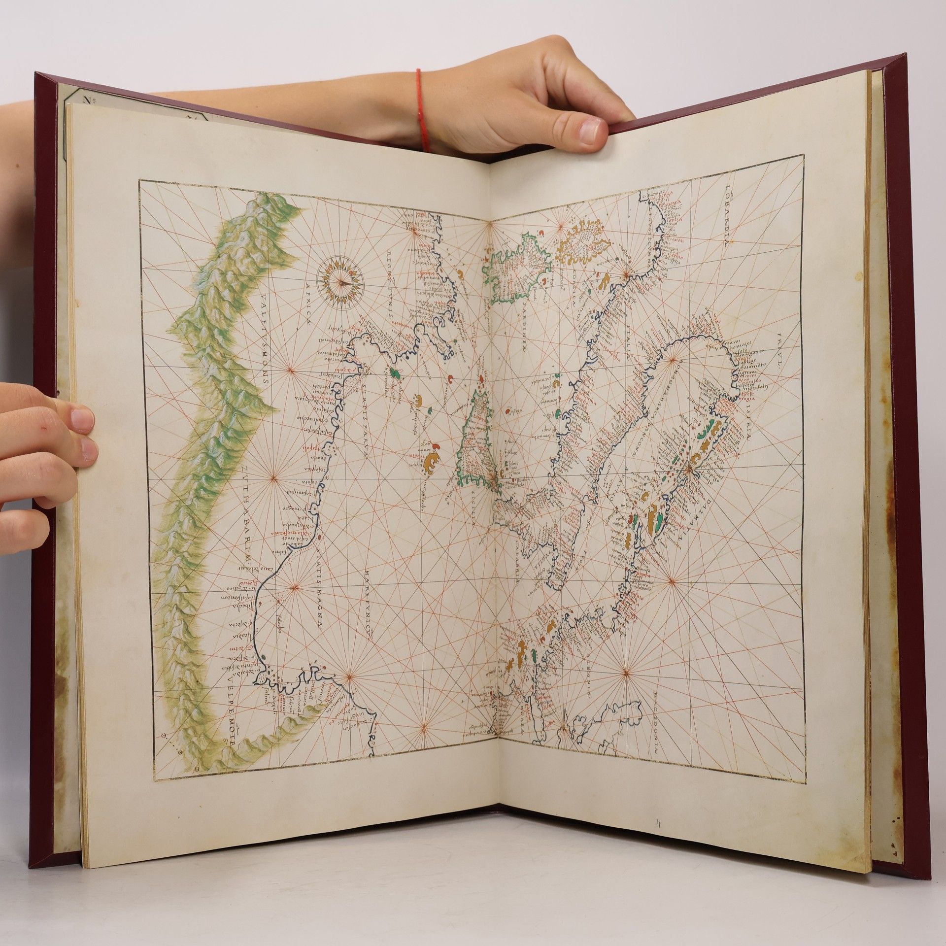 Battista Agnese Portolan-Atlas Des Battista Agnese Von 1546