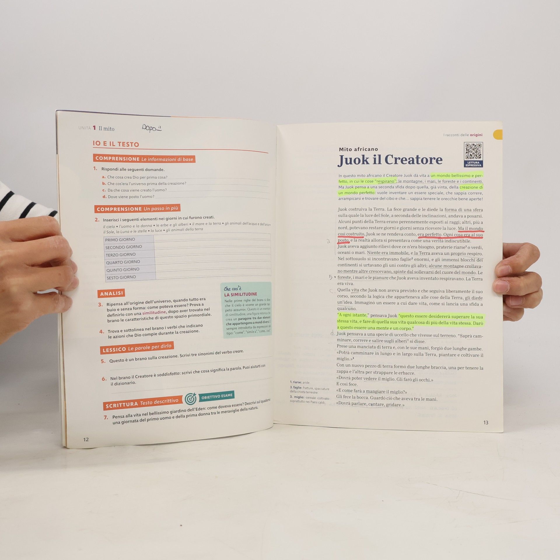 Autorenkollektiv Parole per crescere. Il mito e l'epica