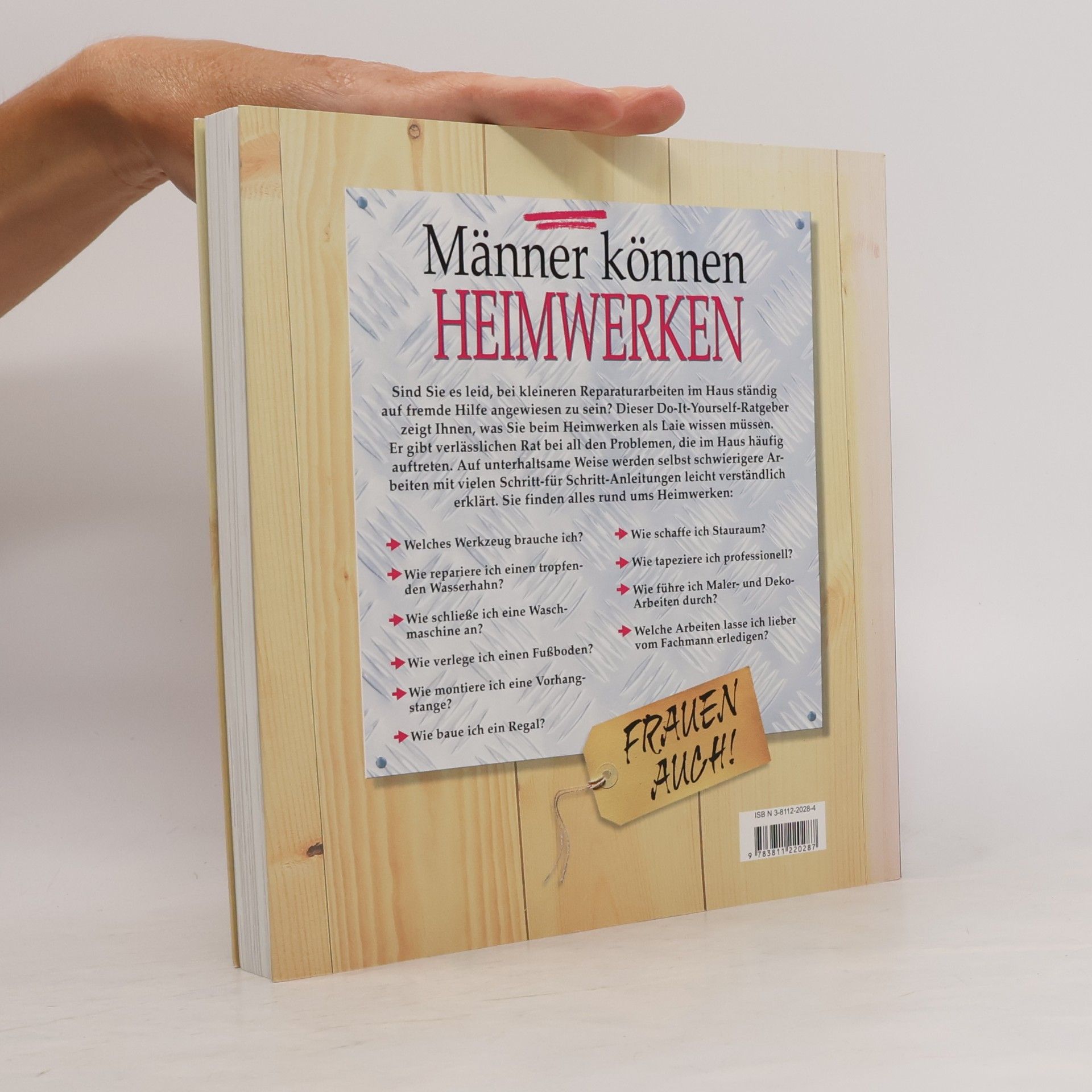 Alison Jenkins Männer können heimwerken. Frauen auch!