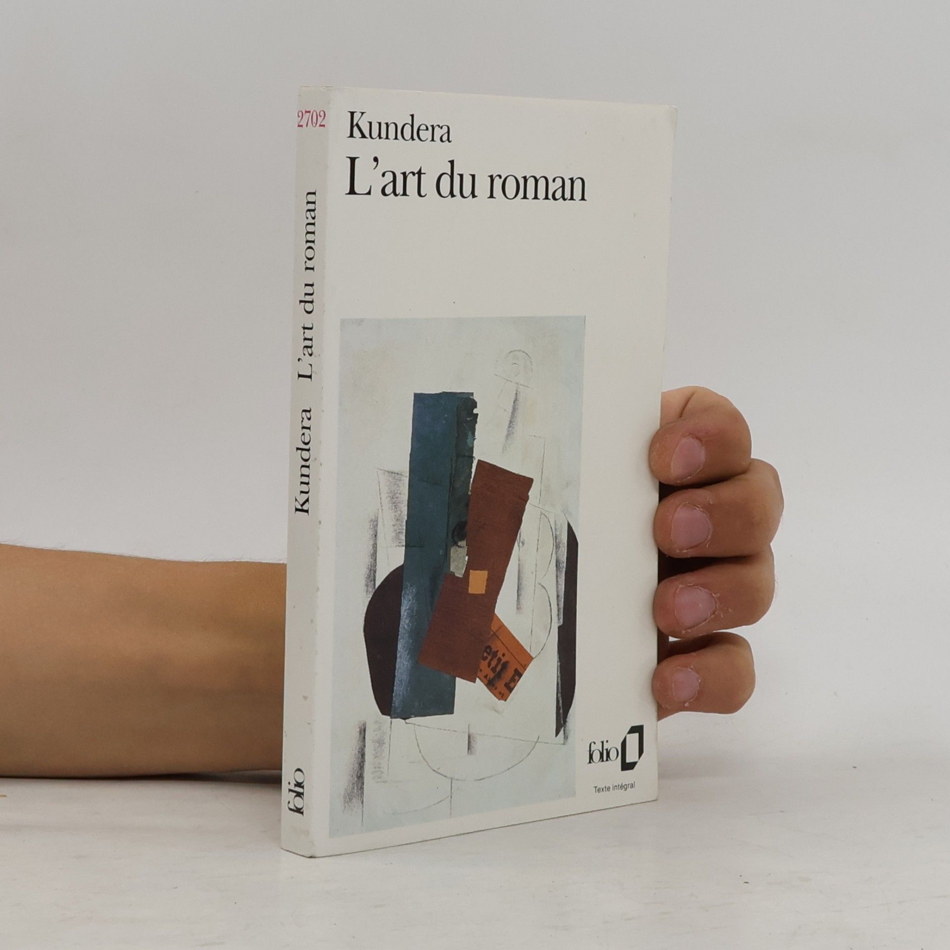 Milan Kundera L'art du roman - essai