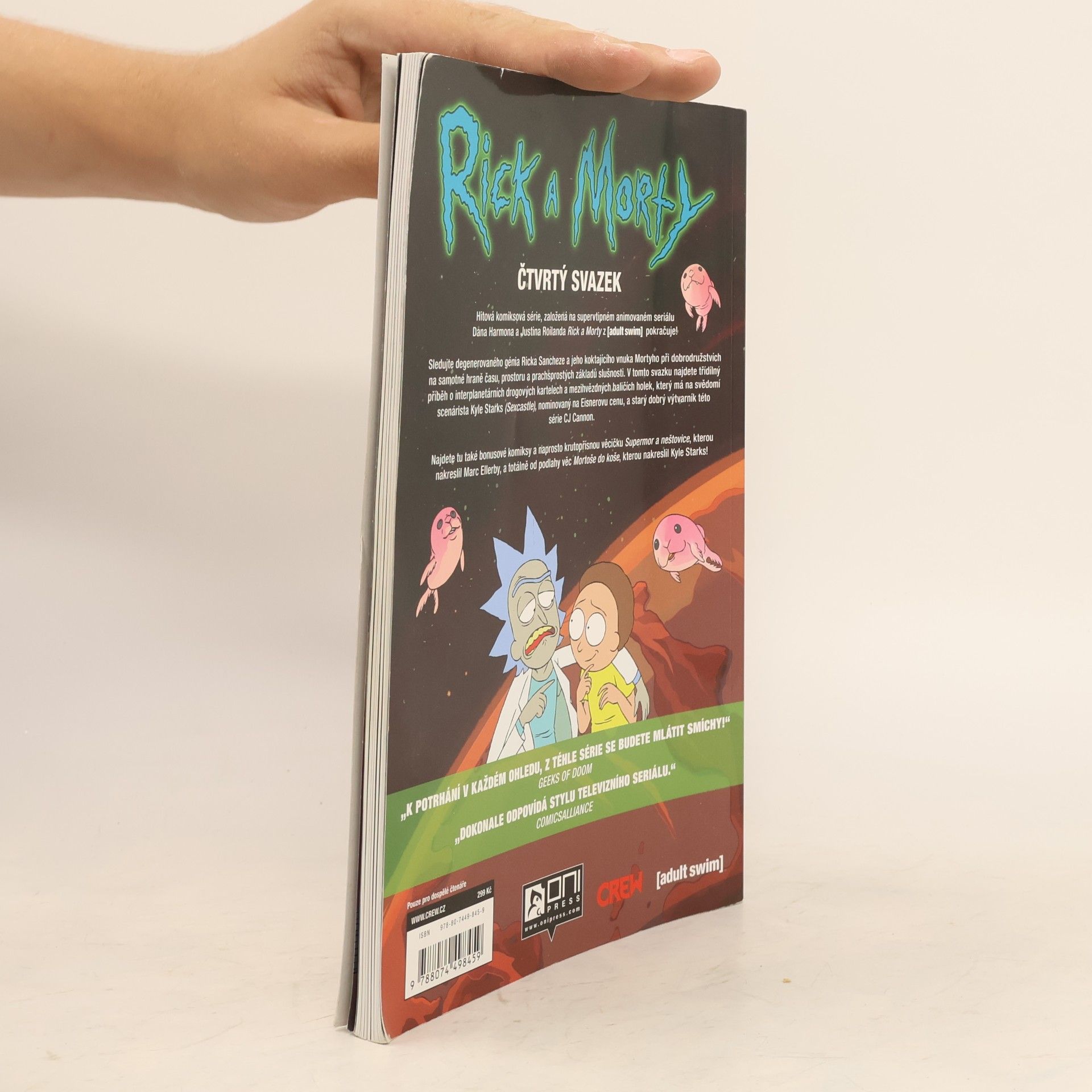 Kyle Starks Rick a Morty. Čtvrtý svazek