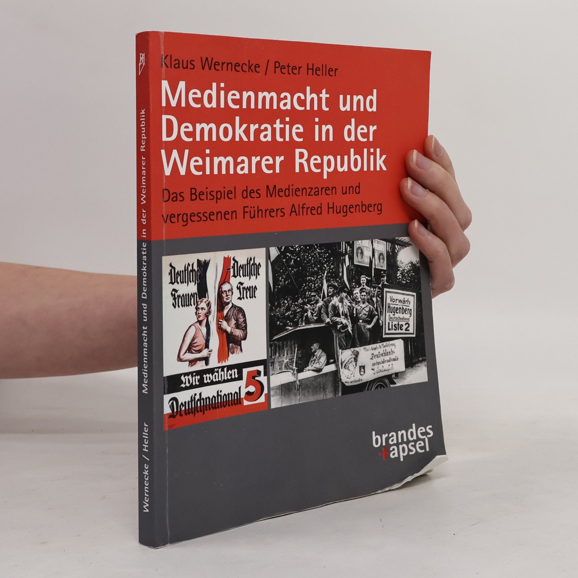 Klaus Wernecke Medienmacht und Demokratie in der Weimarer Republik