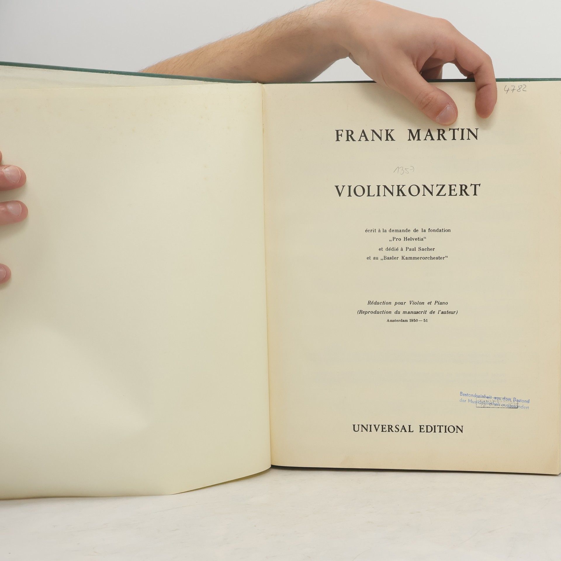 Frank Martin Violinkonzert