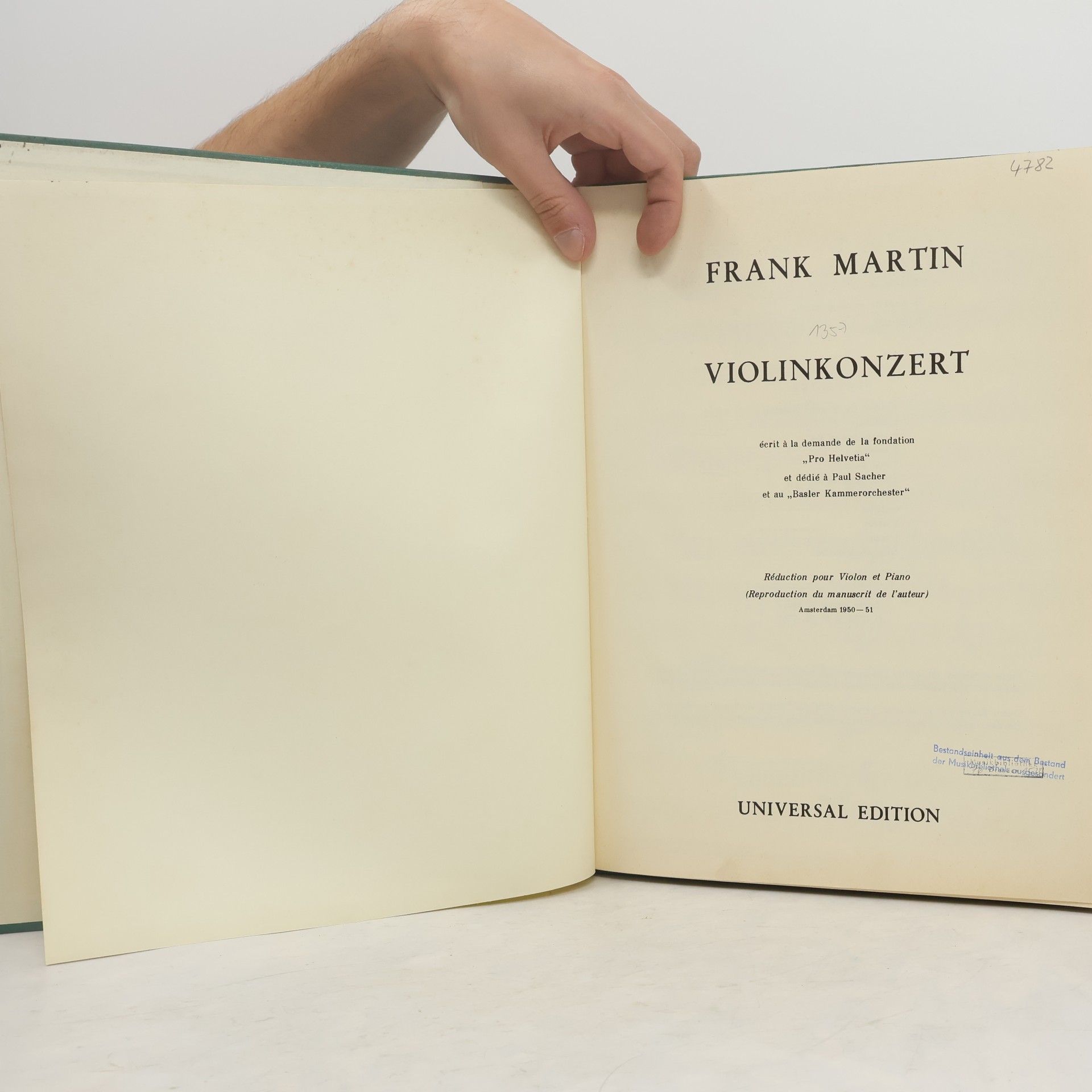 Frank Martin Violinkonzert