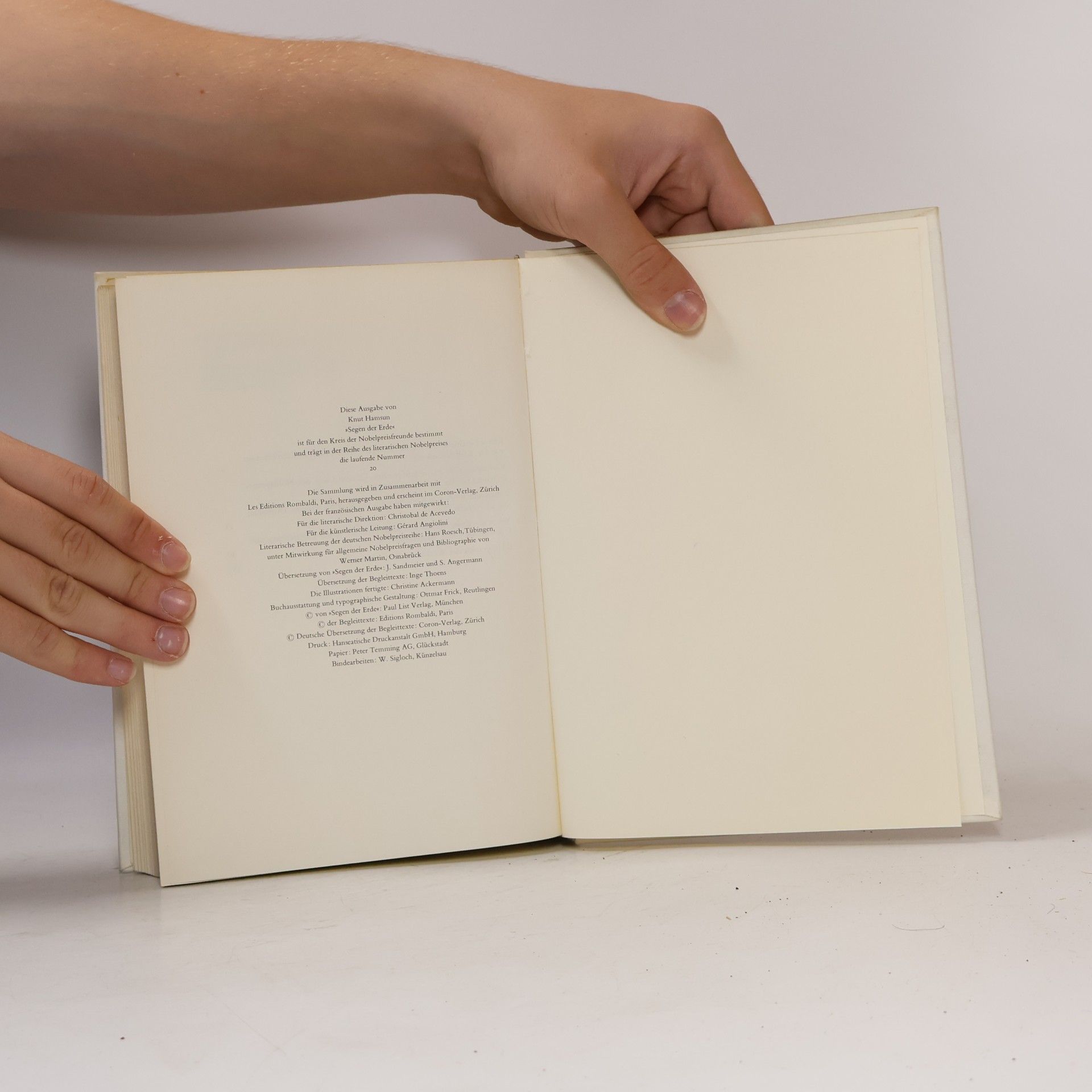 Knut Hamsun Segen der Erde