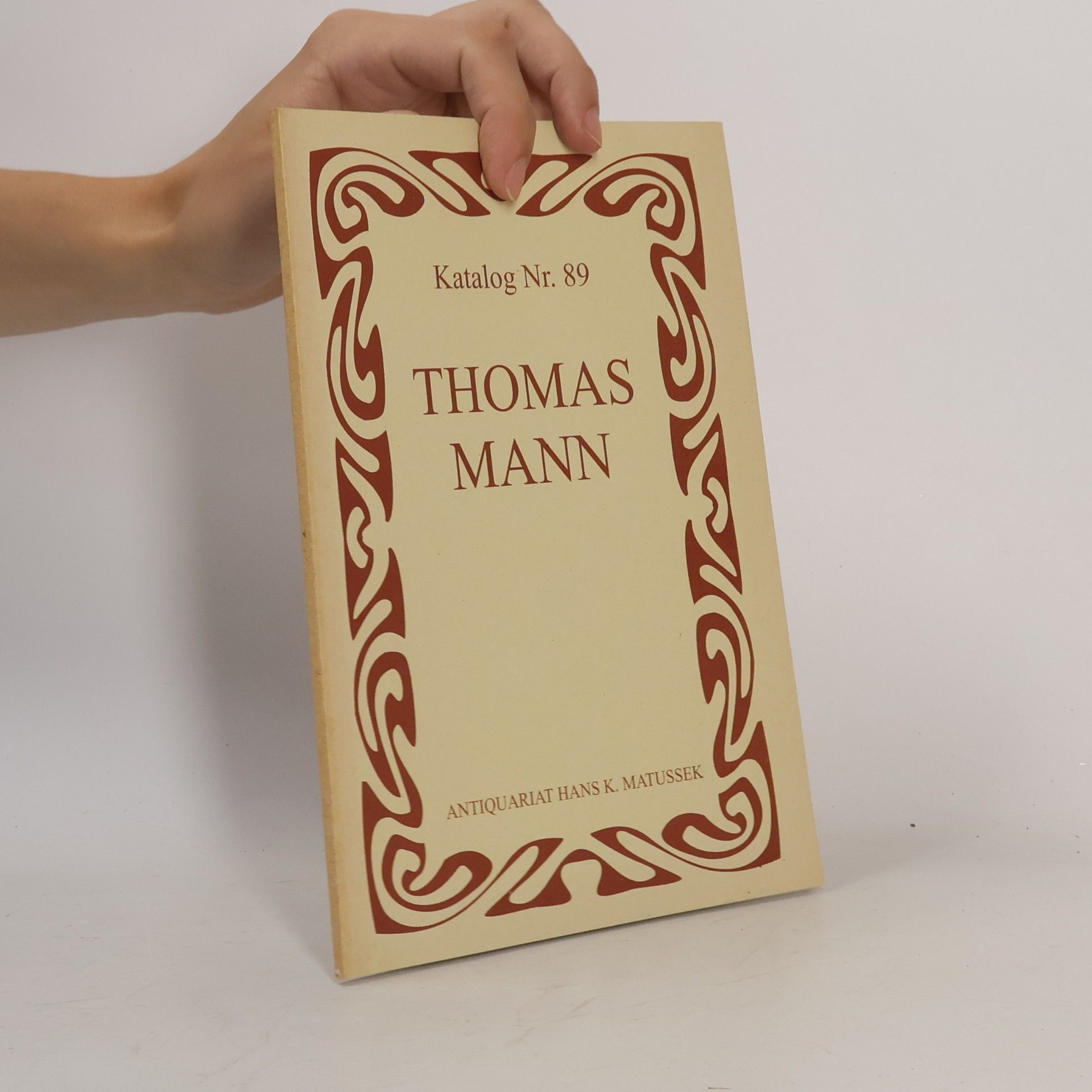 kolektiv Katalog Nr. 89. Thomas Mann