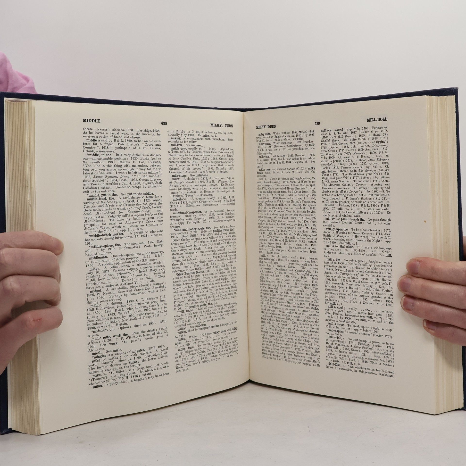 Eric Partridge A Dictionary of the Underworld