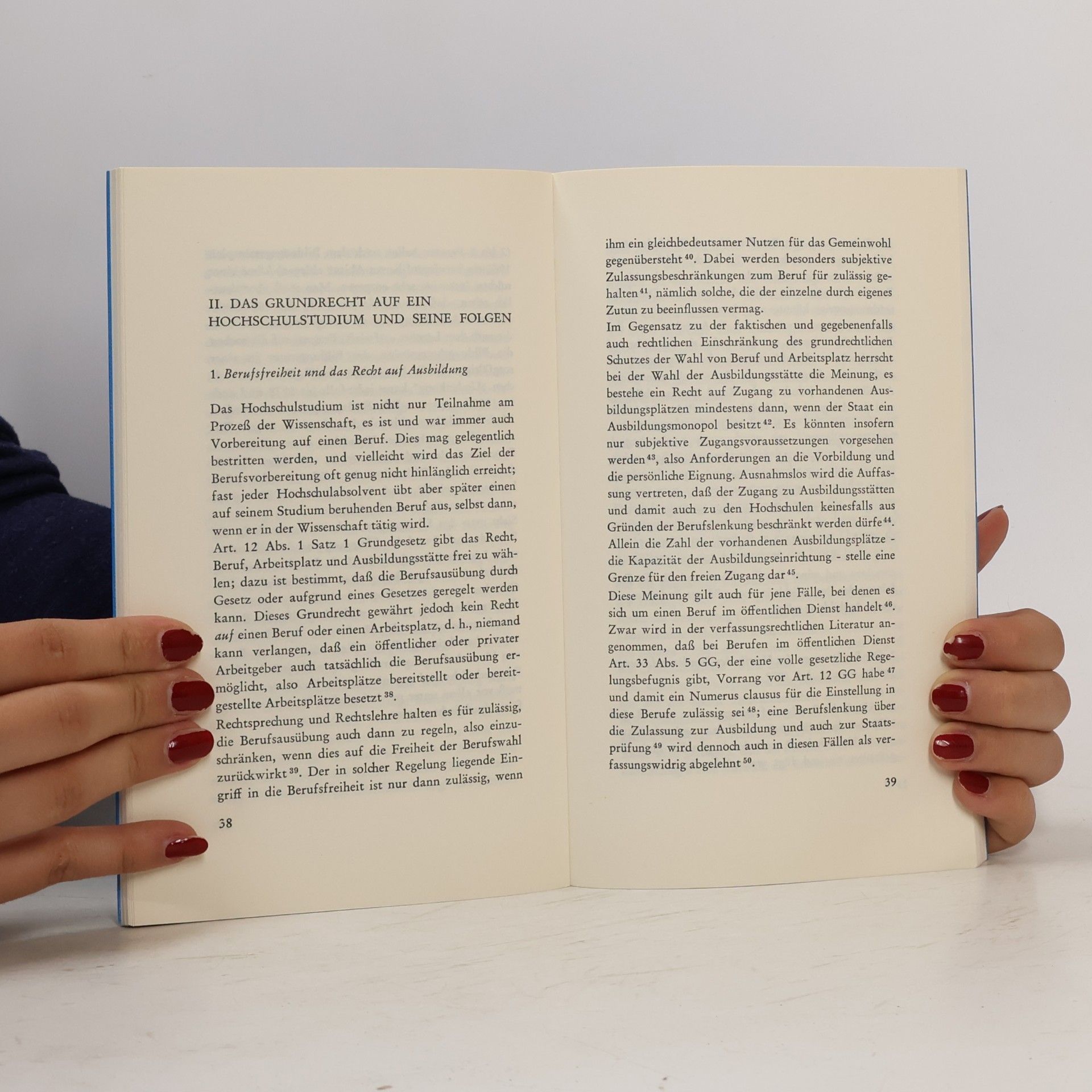 Horst Bahro Texte und Thesen - 54: Abschied vom Abitur?