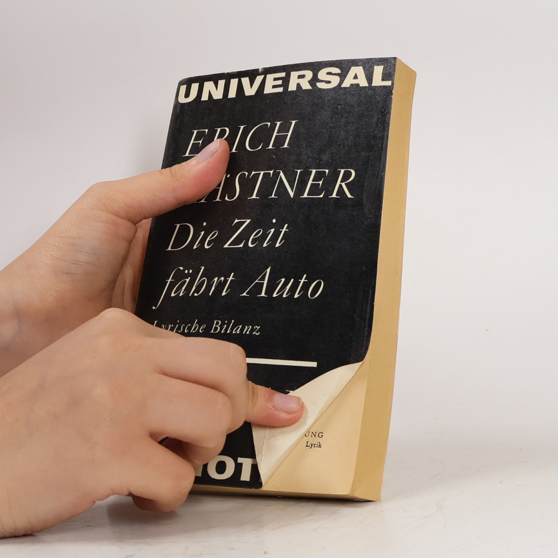 Erich Kästner Die Zeit fährt Auto
