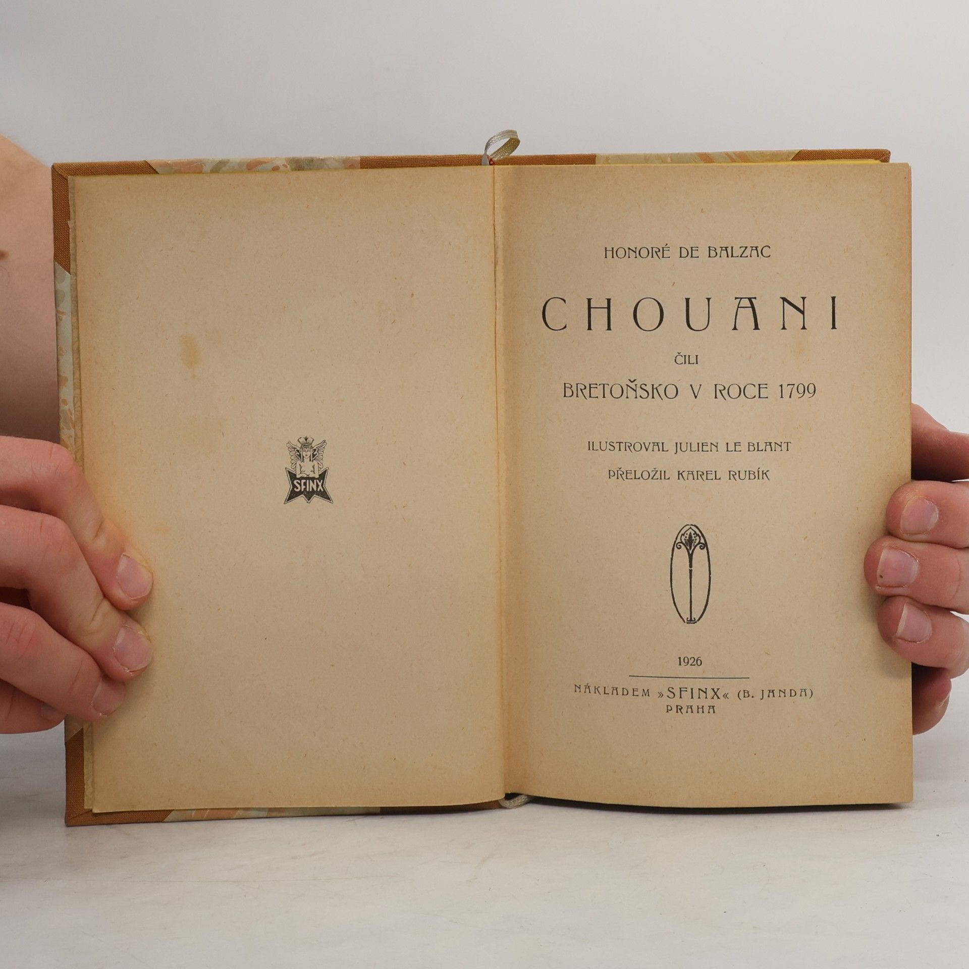 Honoré de Balzac Chouani čili Bretoňsko v roce 1799