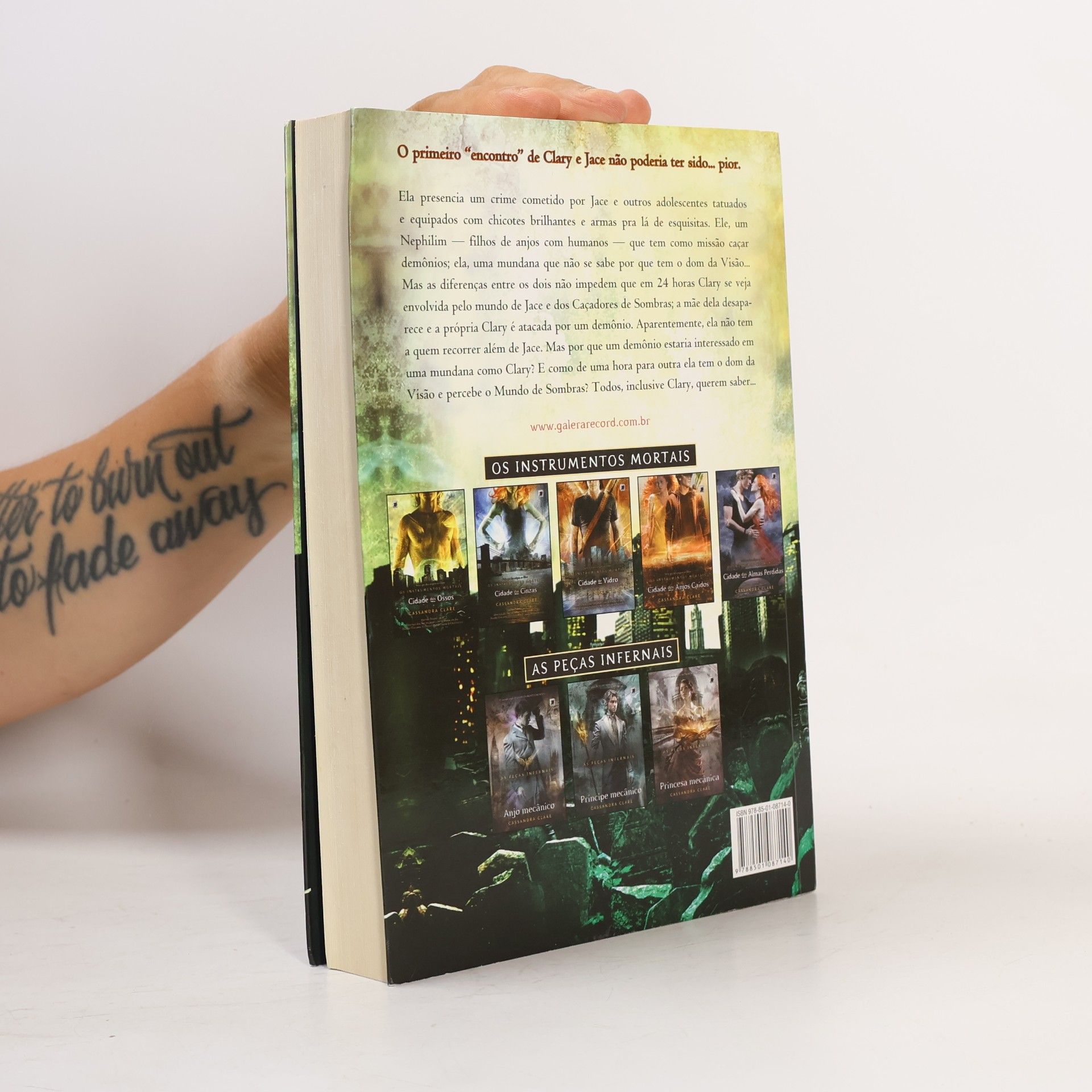 Cassandra Clare Os Instrumentos Mortais - 1: Cidade dos Ossos