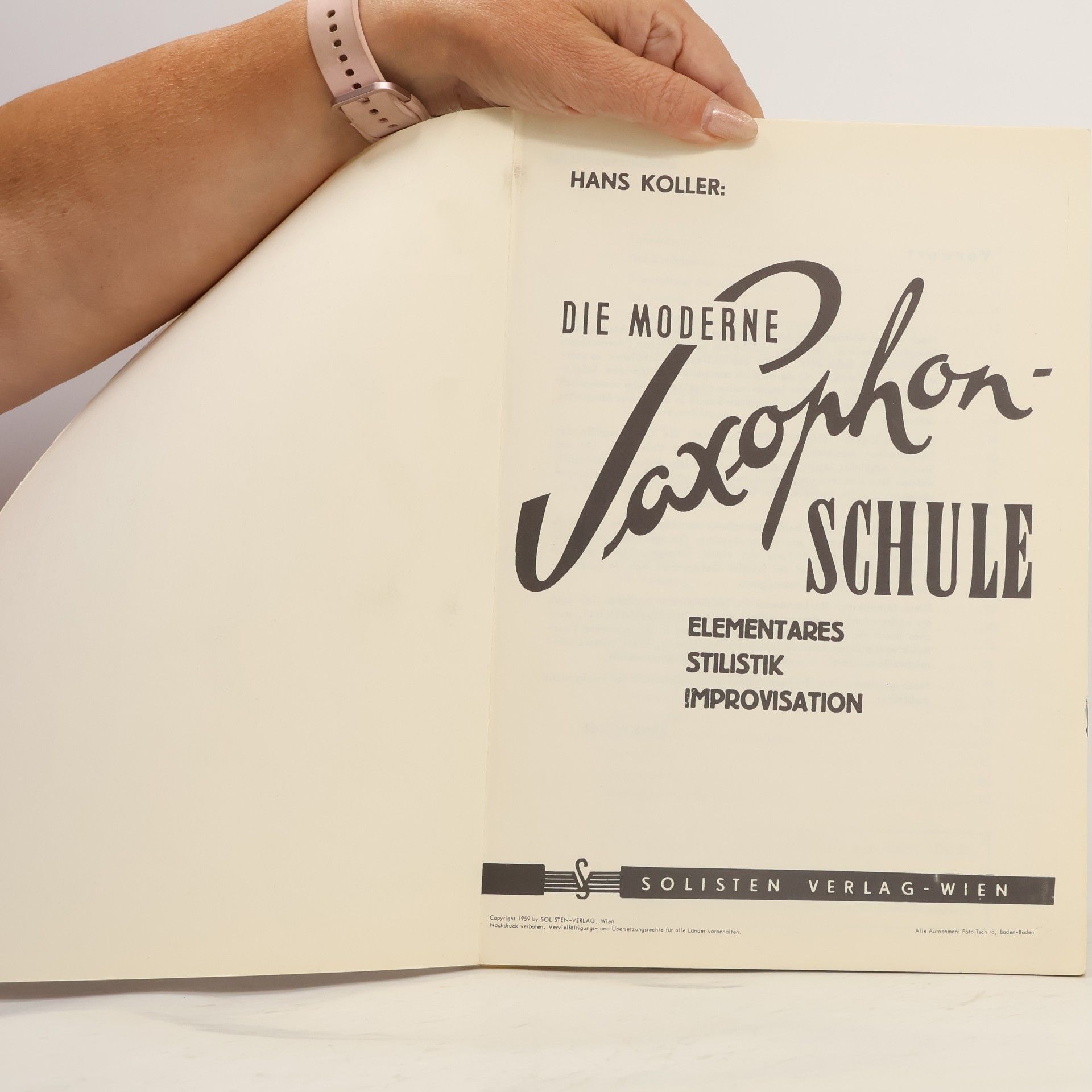 Hans Koller Saxophon-Schule
