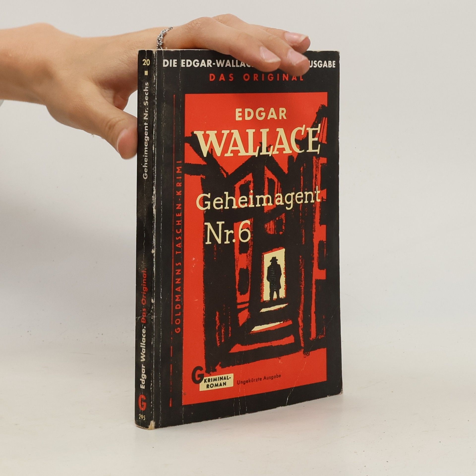 Edgar Wallace Geheimagent N[umme]r 6 [sechs]
