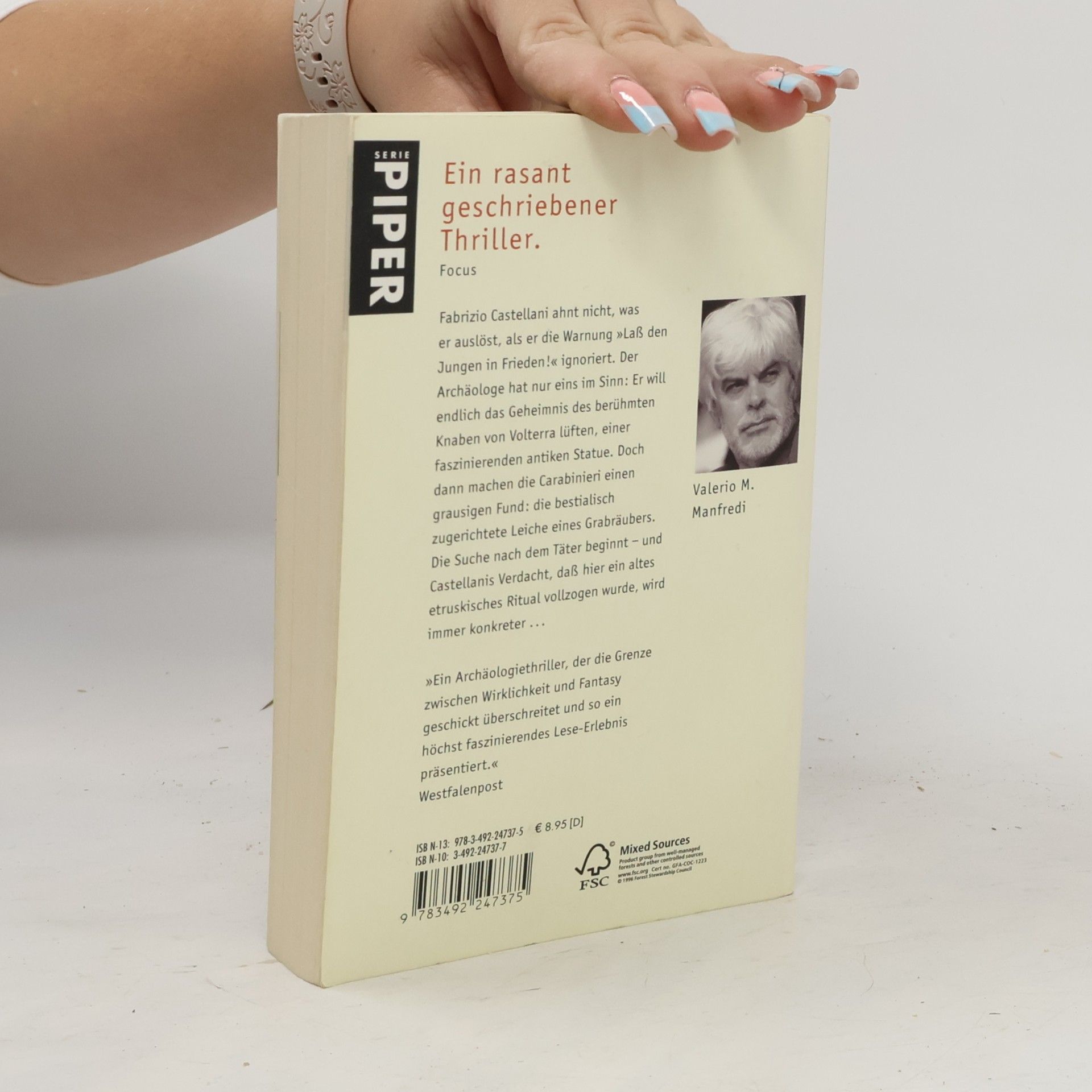 Valerio Massimo Manfredi Das etruskische Ritual