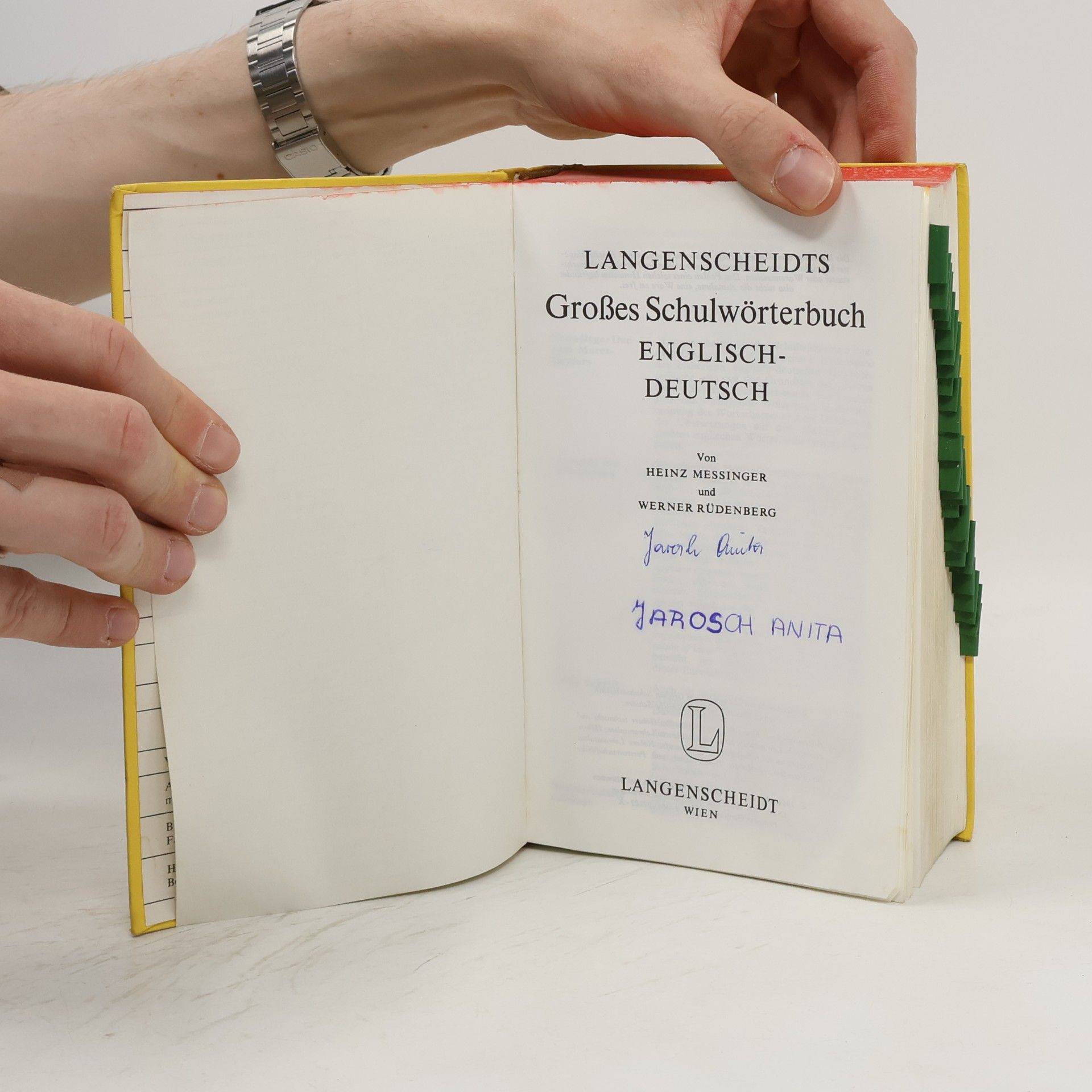 Heinz Messinger Langenscheidts Großes Schulwörterbuch. Englisch-Deutsch
