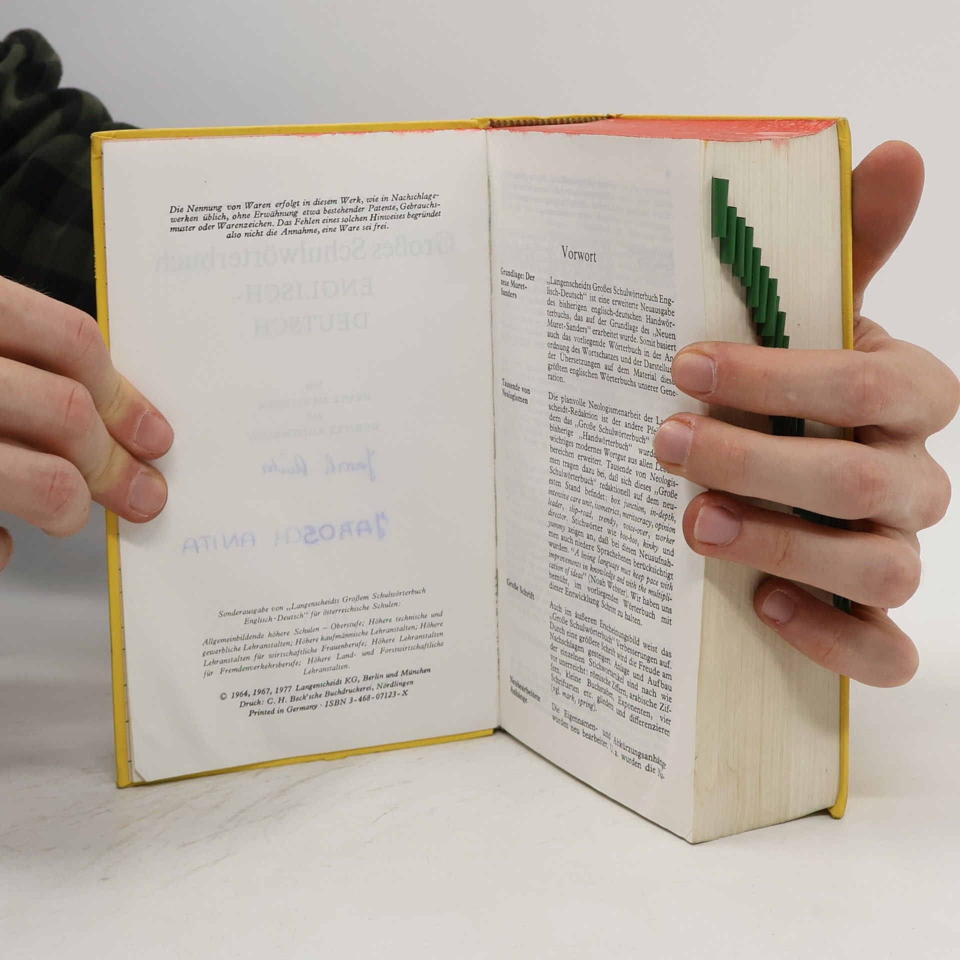 Heinz Messinger Langenscheidts Großes Schulwörterbuch. Englisch-Deutsch