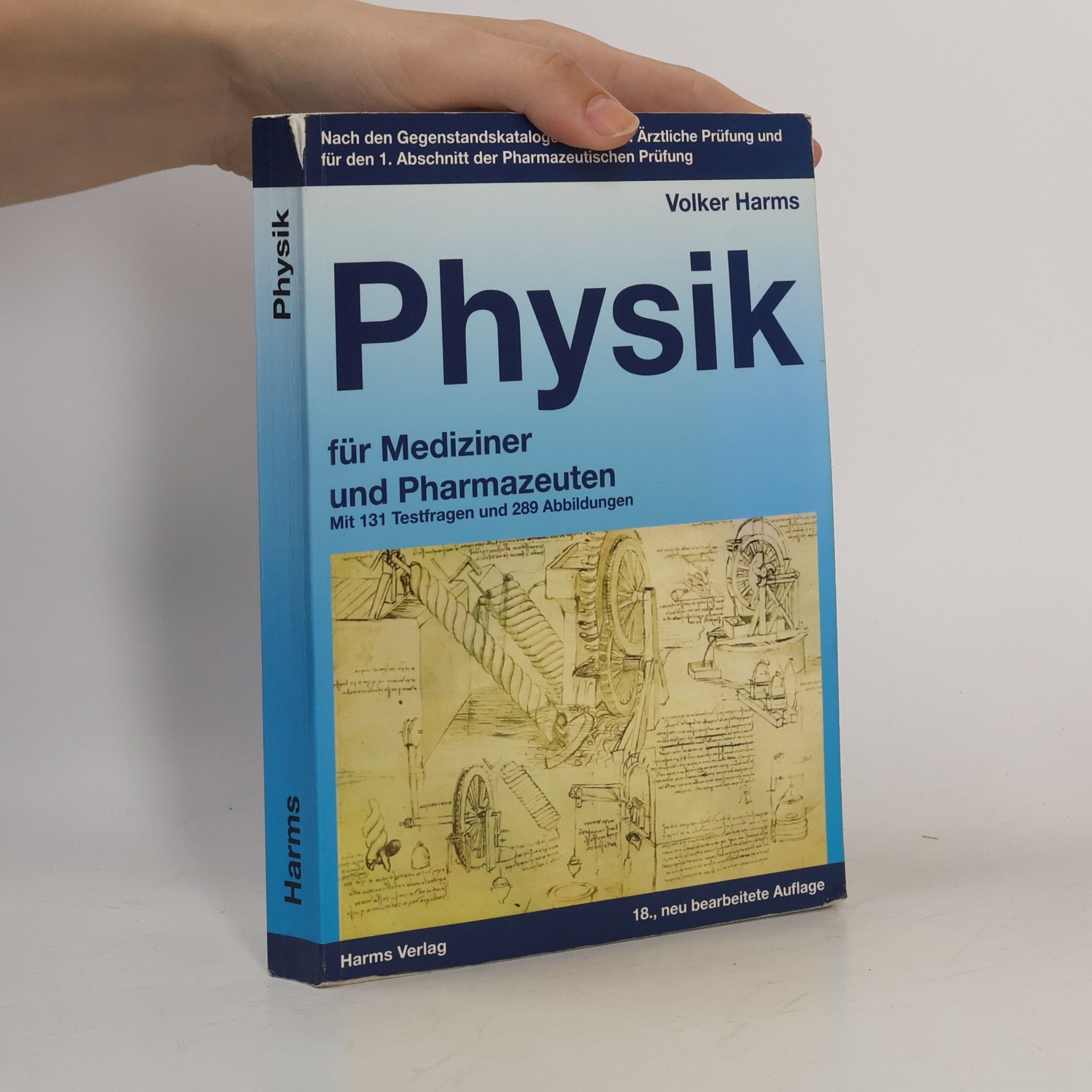 Volker Harms Physik für Mediziner und Pharmazeuten