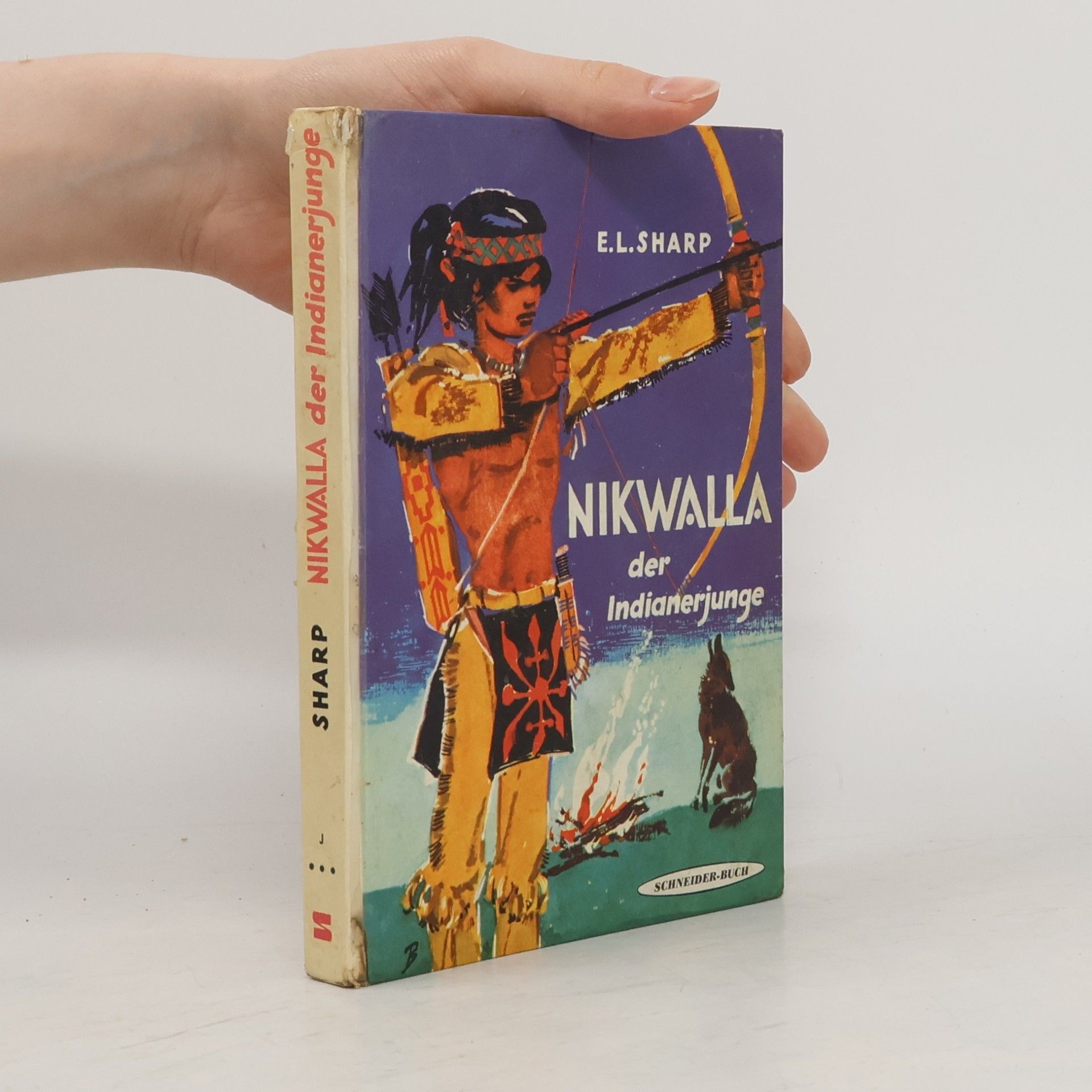Edith Lambert Sharp Nikwalla, der Indianerjunge