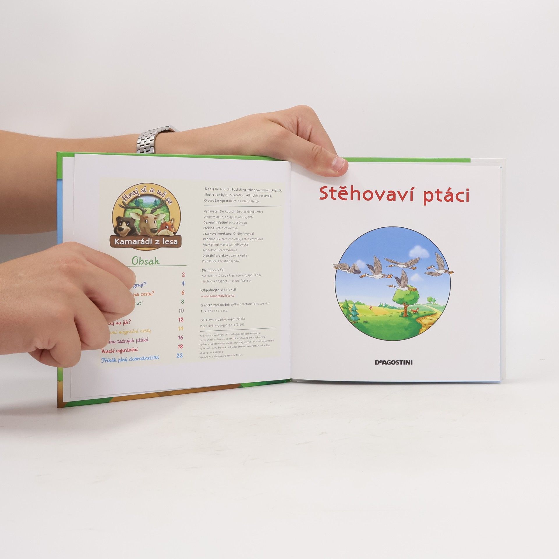 Collectif d'auteurs Bydlím v lese 66. Stěhovaví ptáci