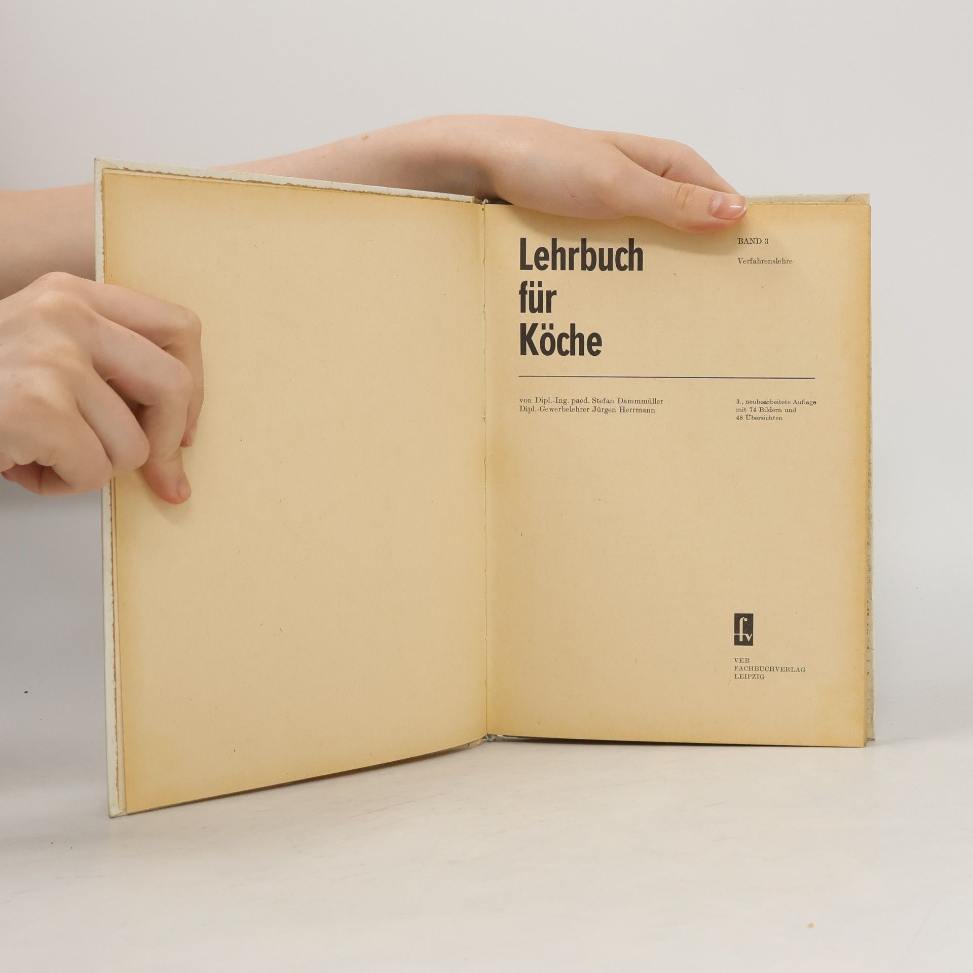 Autores varios Lehrbuch für Köche. Band 3