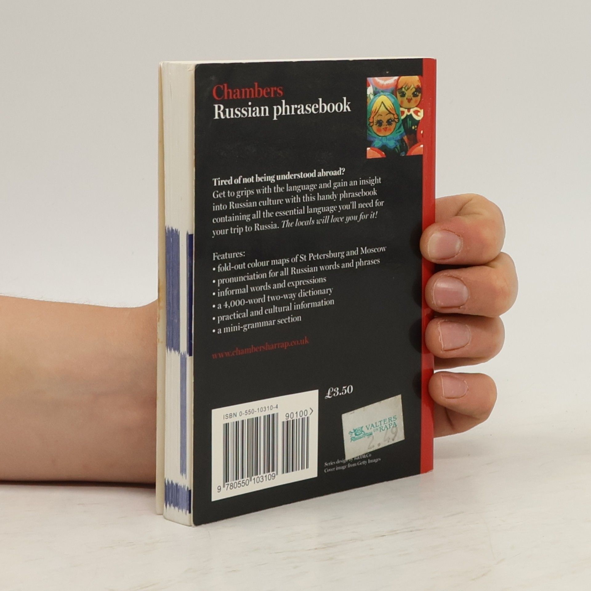Alexandra Borodulina Chambers Russian Phrasebook