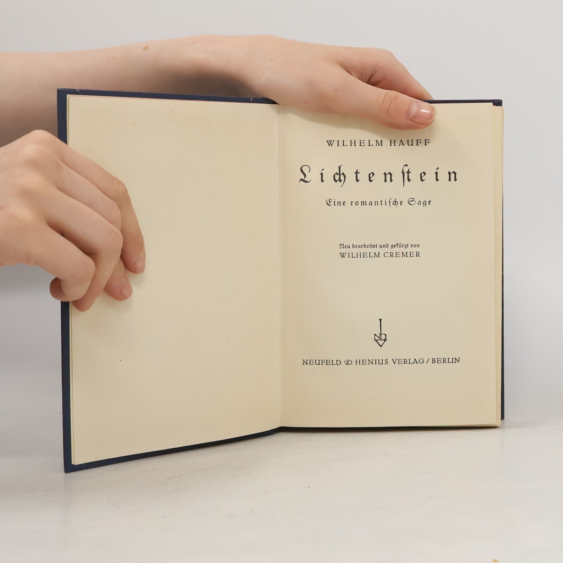 Wilhelm Hauff Lichtenstein