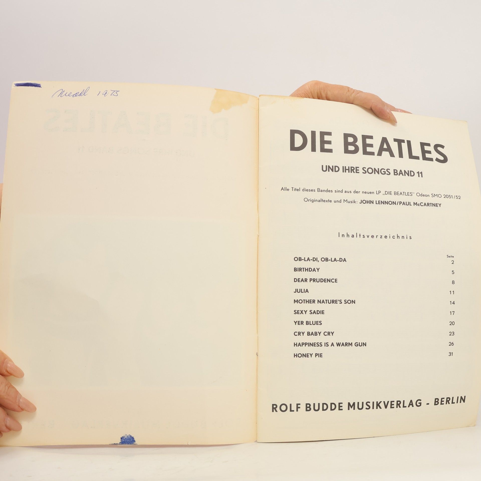 Autorenkollektiv Die Beatles und ihre Songs 11.