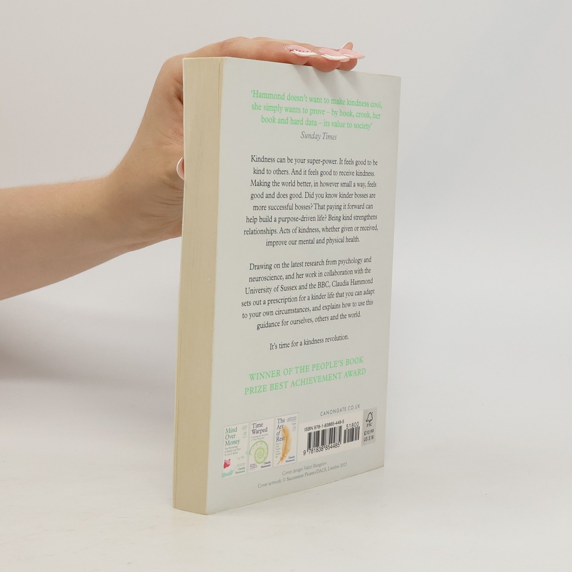 Claudia Hammond The Keys to Kindness: How Kindness Unlocks Wellbeing, Success and Purpose