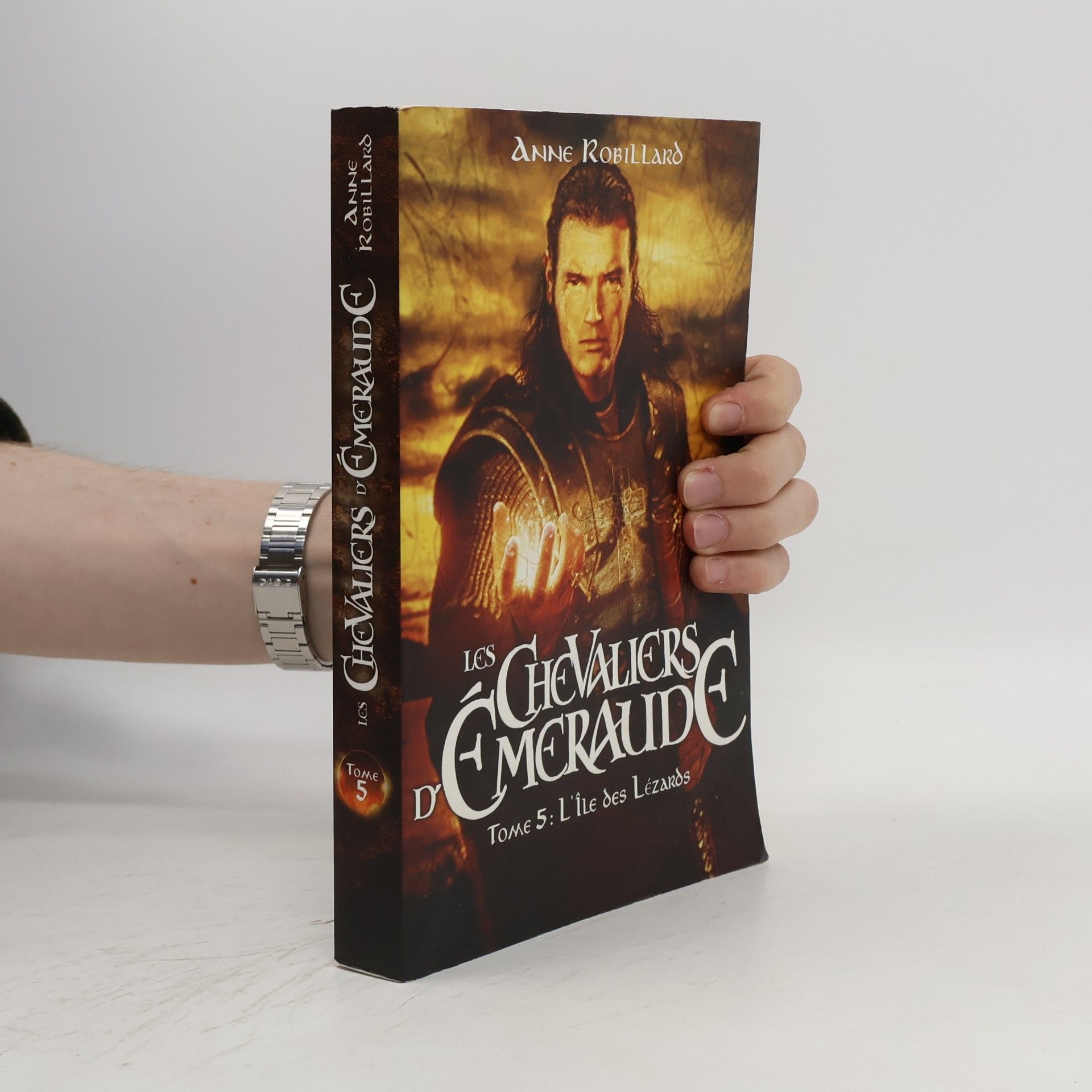 Anne Robillard Les Chevaliers d'Émeraude - 5: L'île des Lézards