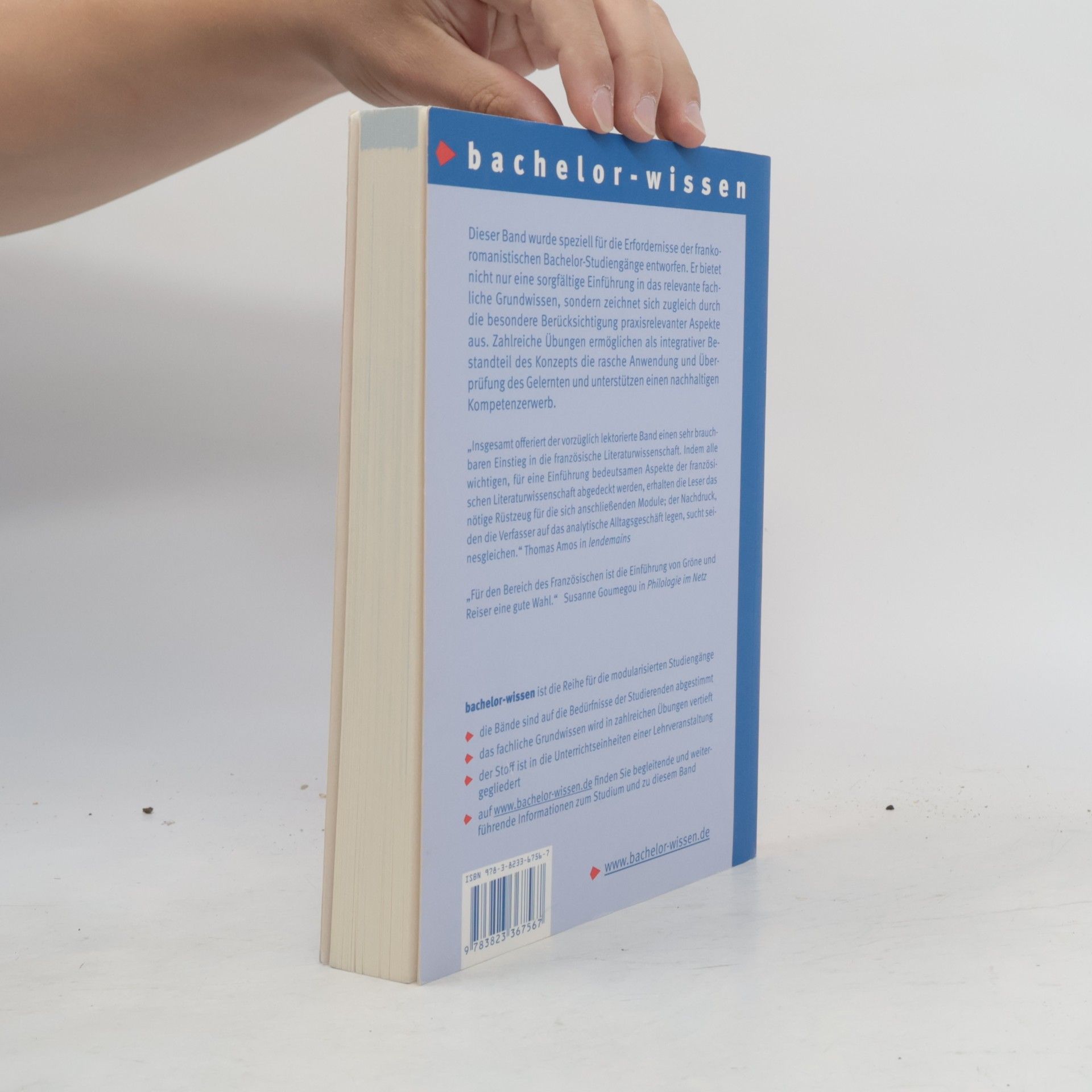 Maximilian Gröne Bachelor-Wissen: Französische Literaturwissenschaft - 3. Auflage