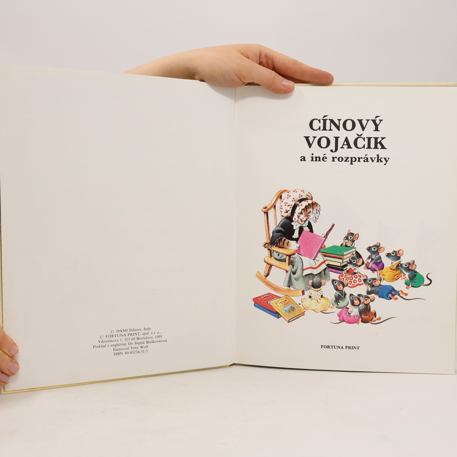 Tony Wolf Cínový vojáček a jiné pohádky