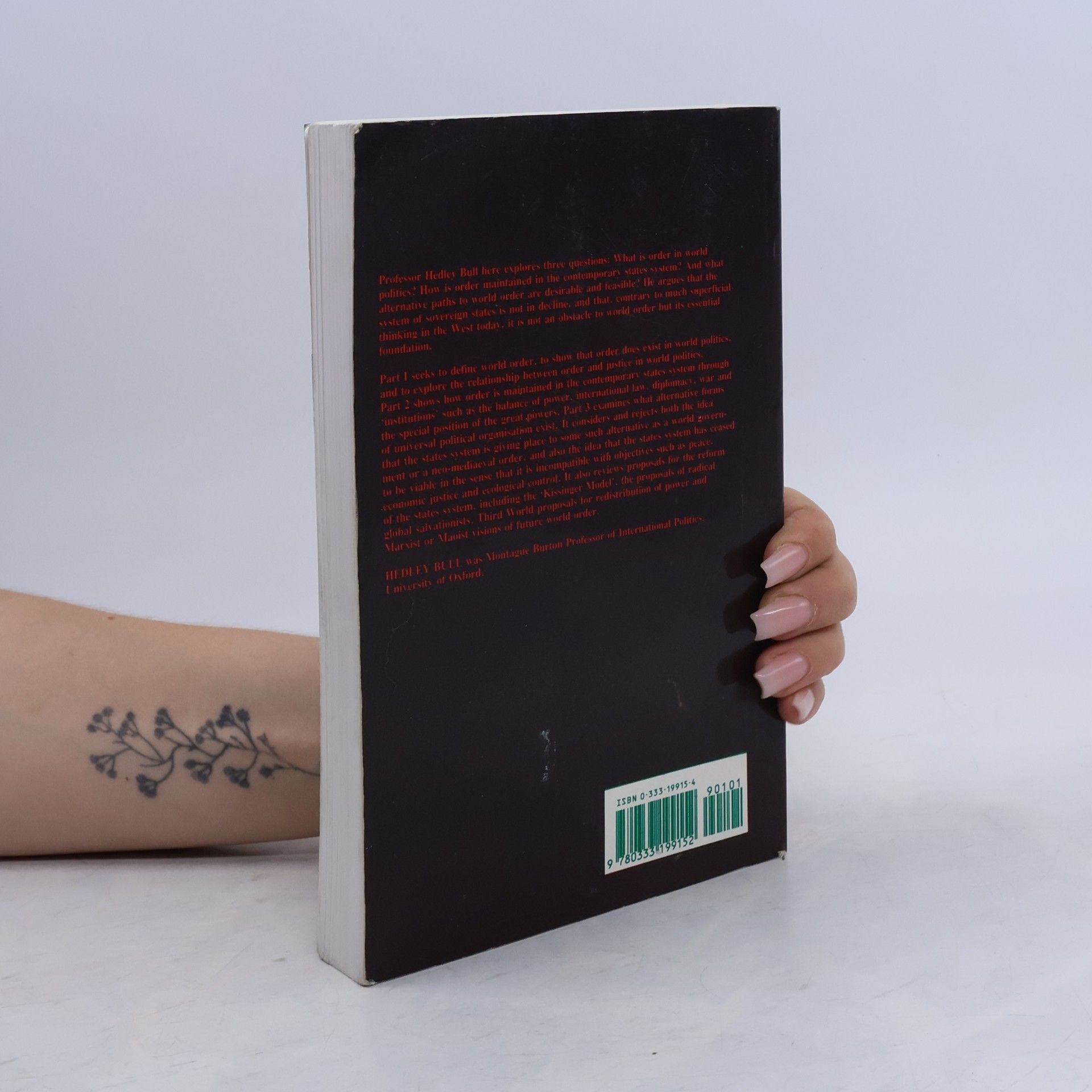 Hedley Bull The Anarchical Society
