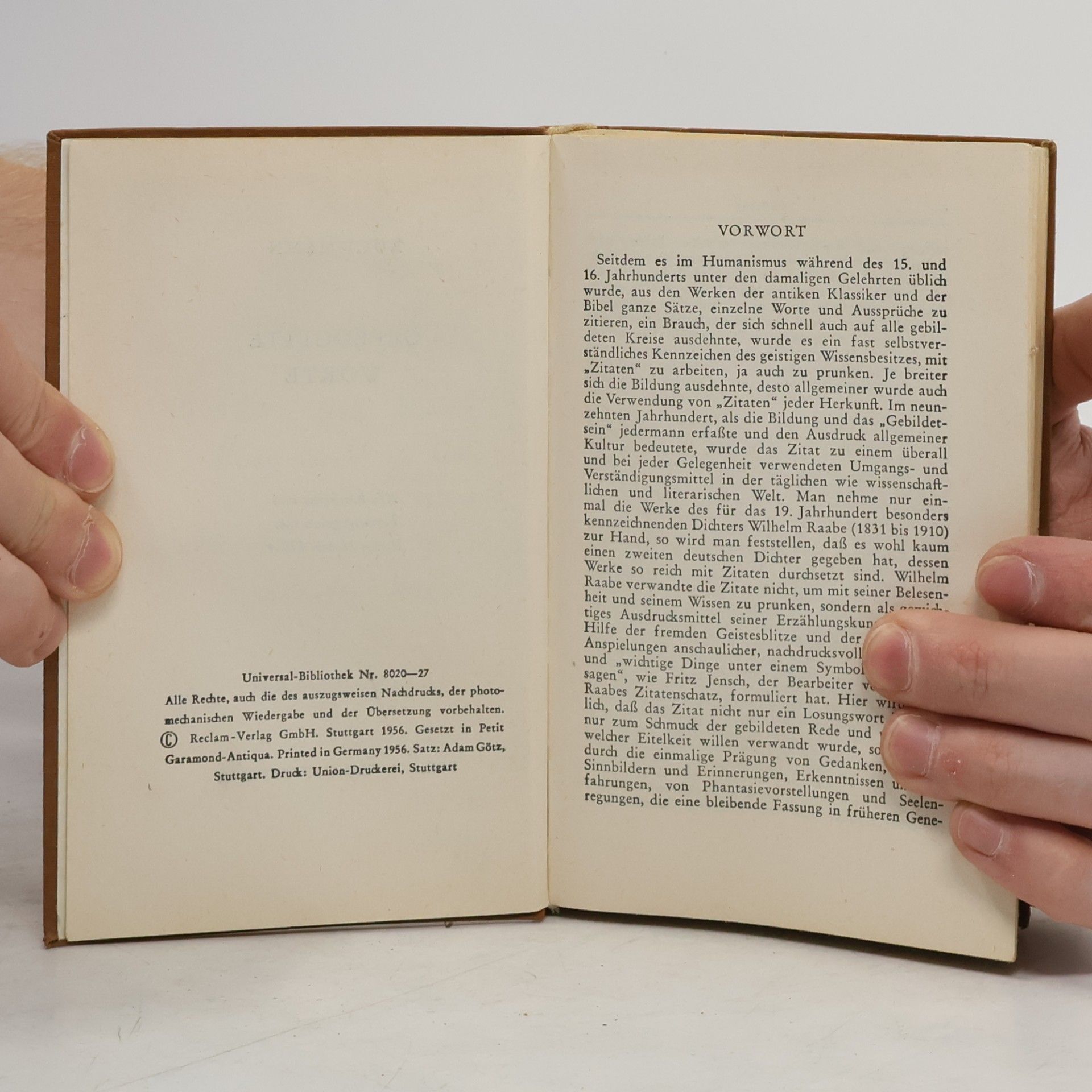 Georg Büchmann Geflügelte Worte