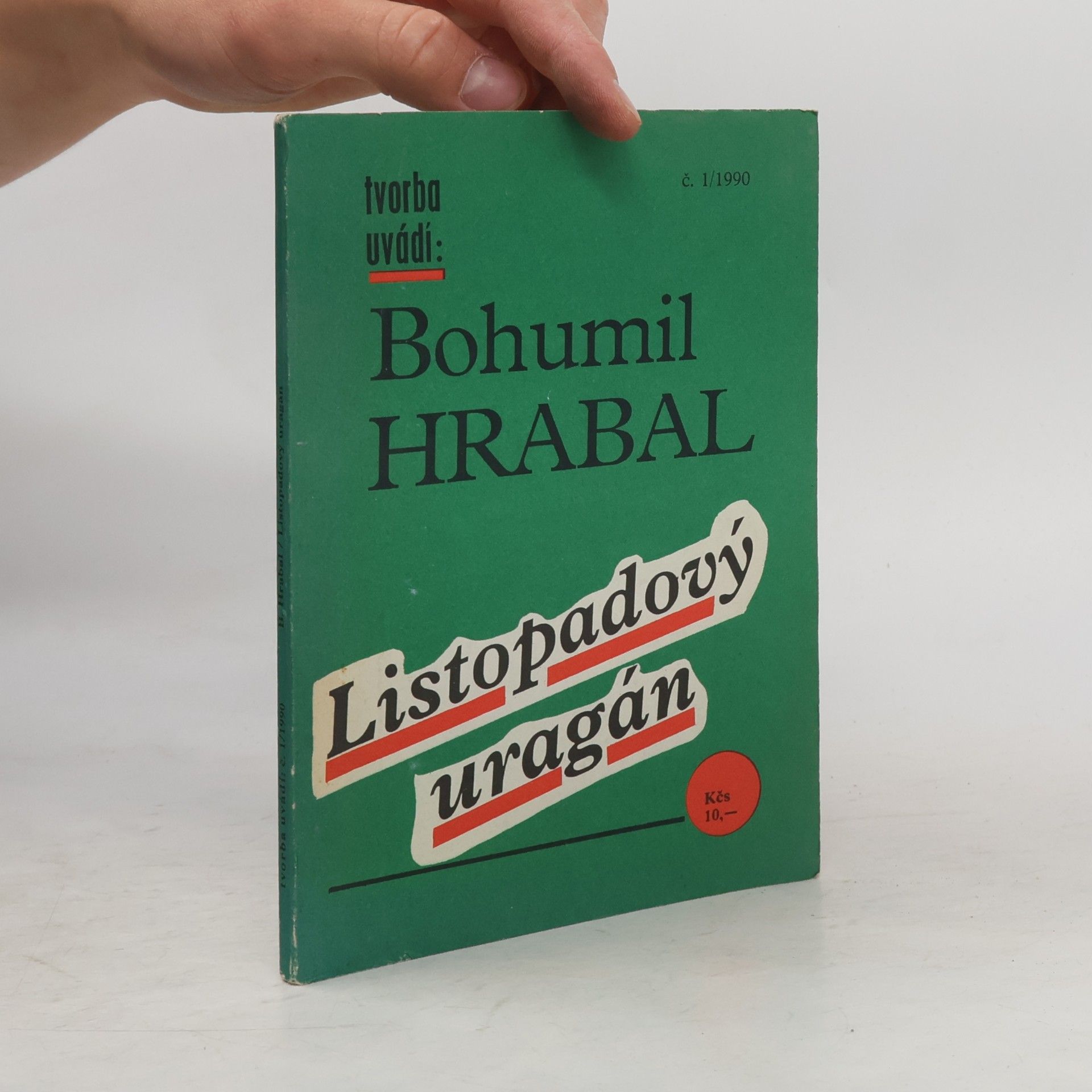 Bohumil Hrabal Listopadový uragán