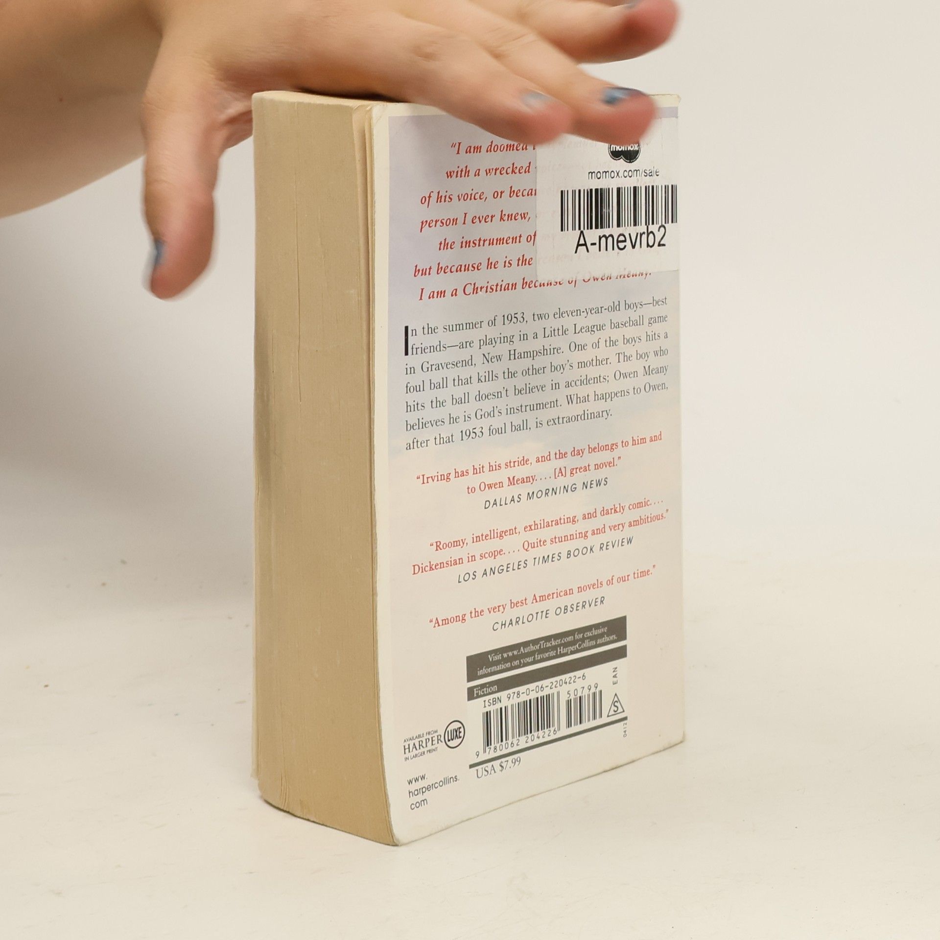 John Irving A Prayer for Owen Meany