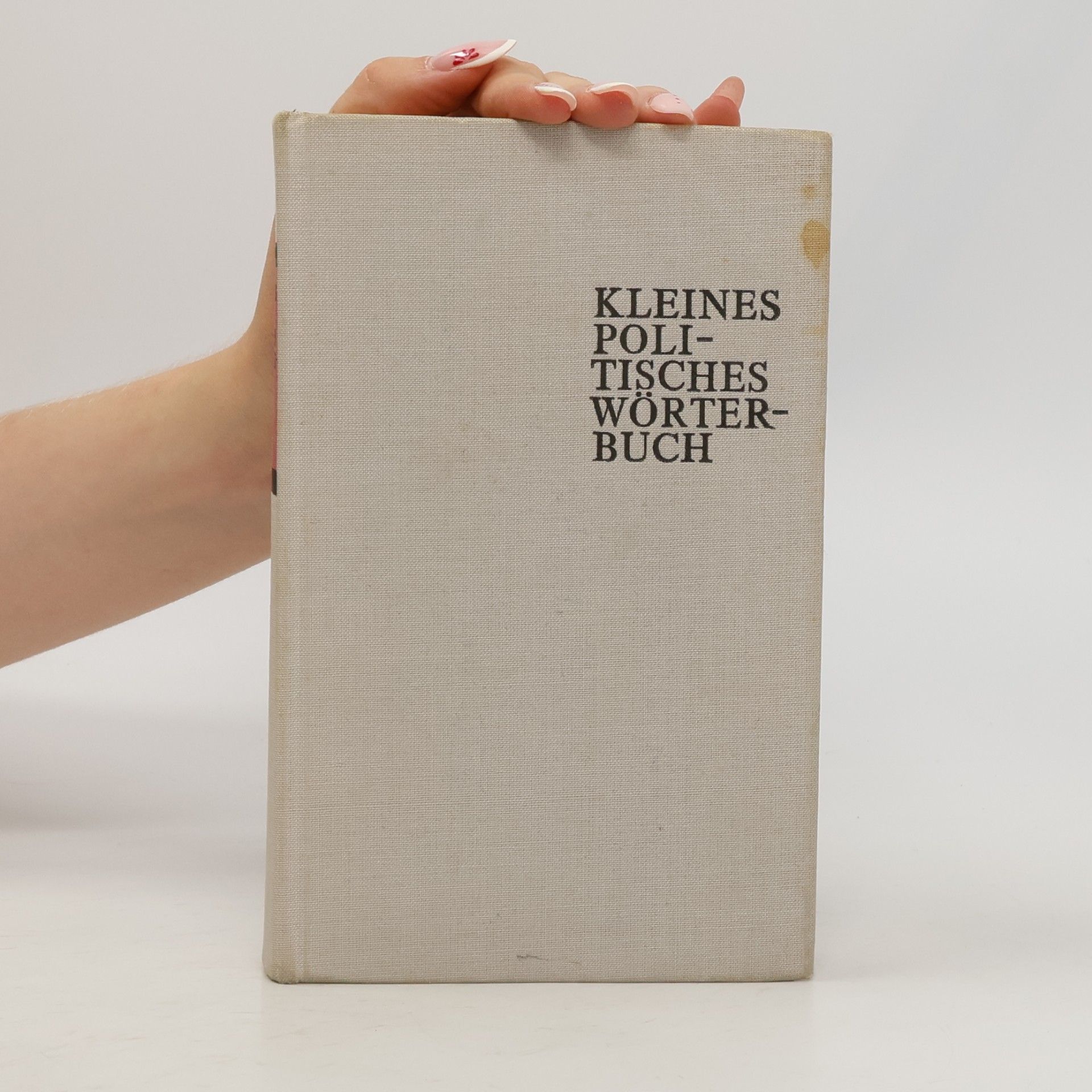 Collectif d'auteurs Kleines Politisches Wörterbuch