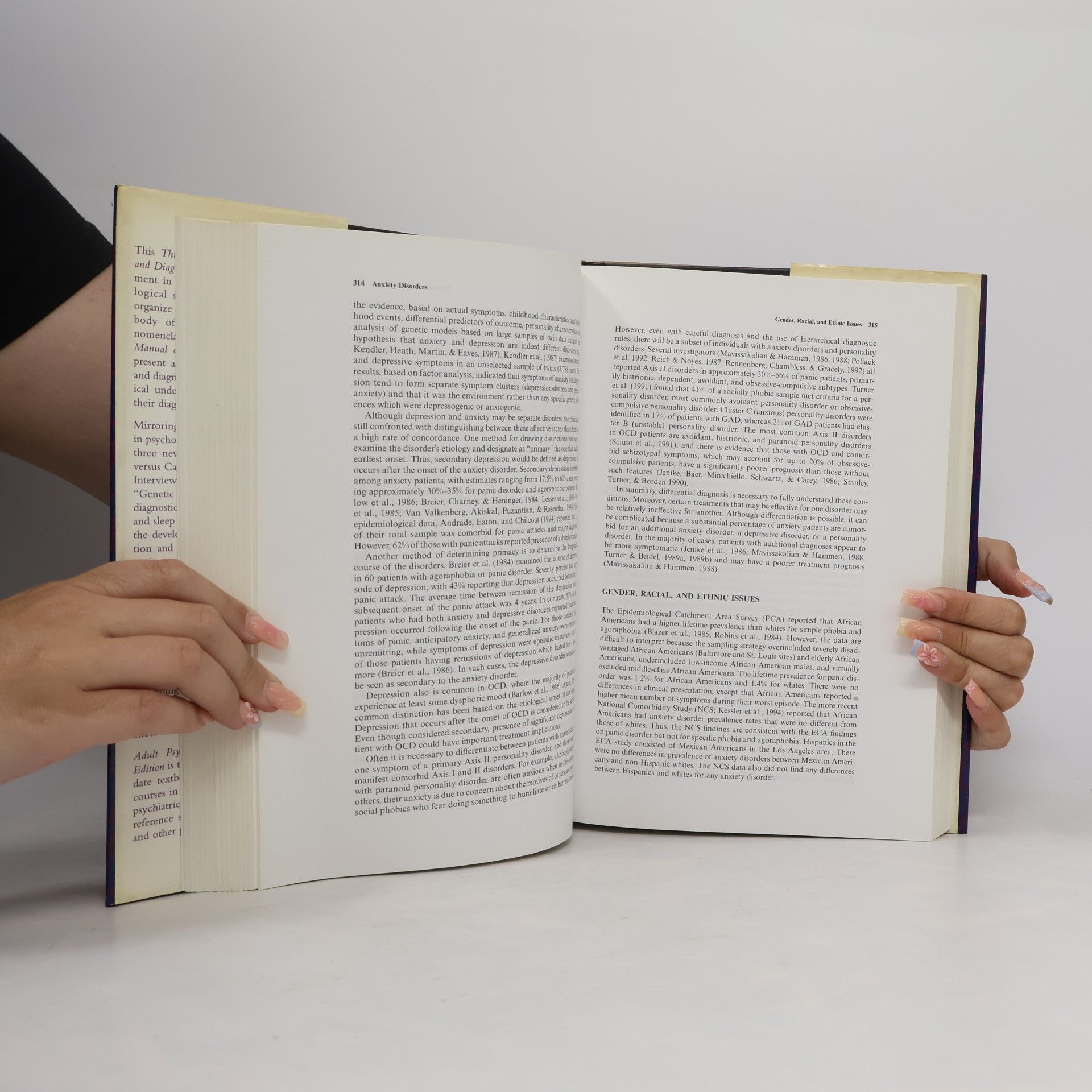Samuel M Turner Adult Psychopathology and Diagnosis