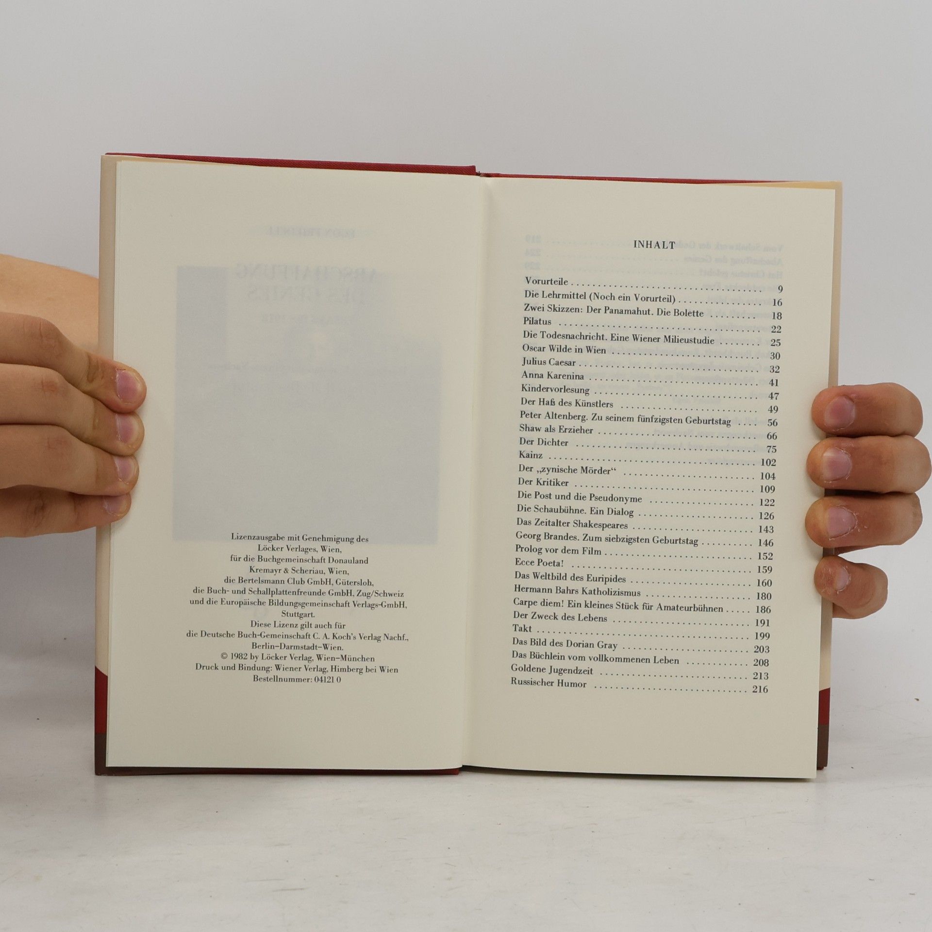 Egon Friedell Abschaffung des Genies