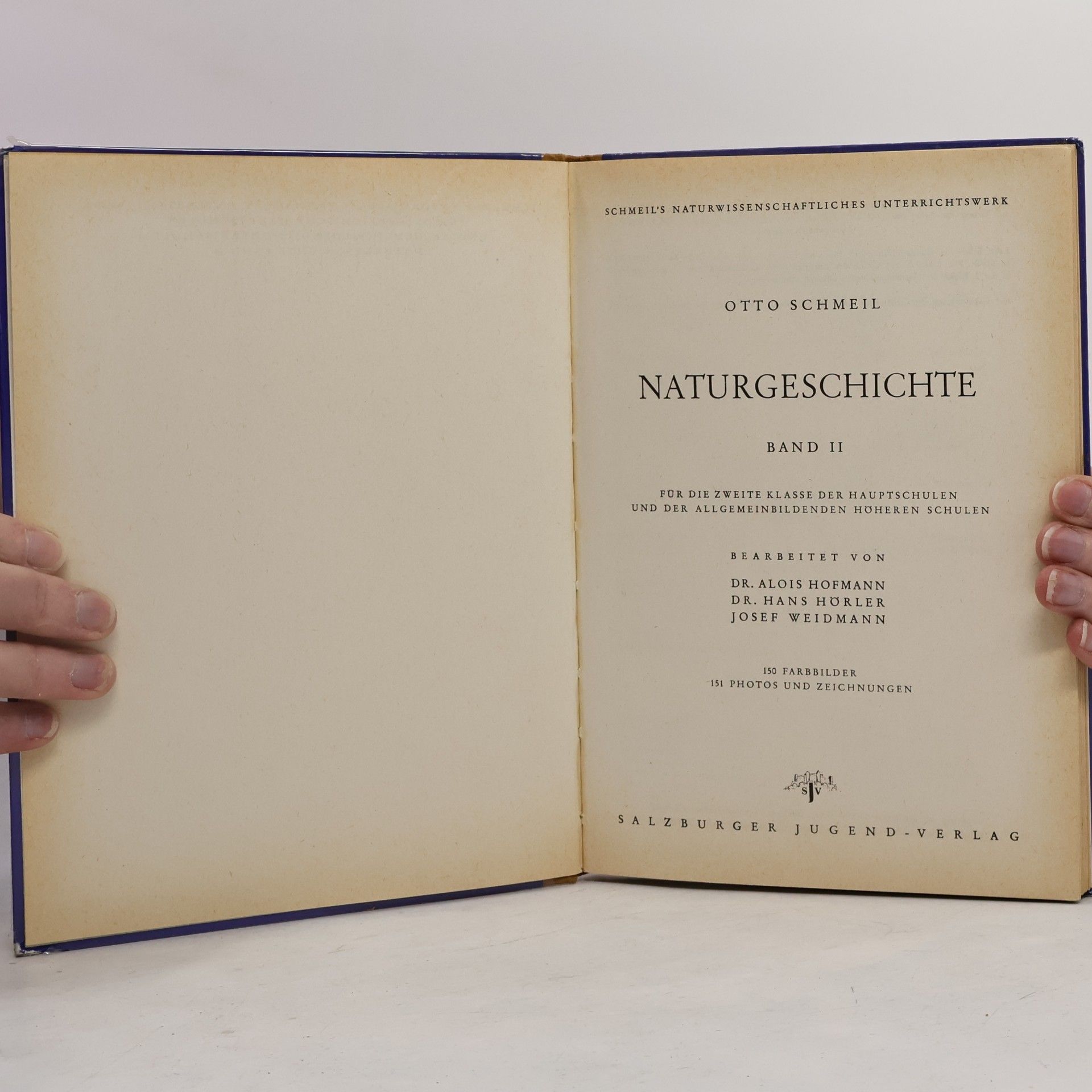 Otto Schmeil Naturgeschichte Band II