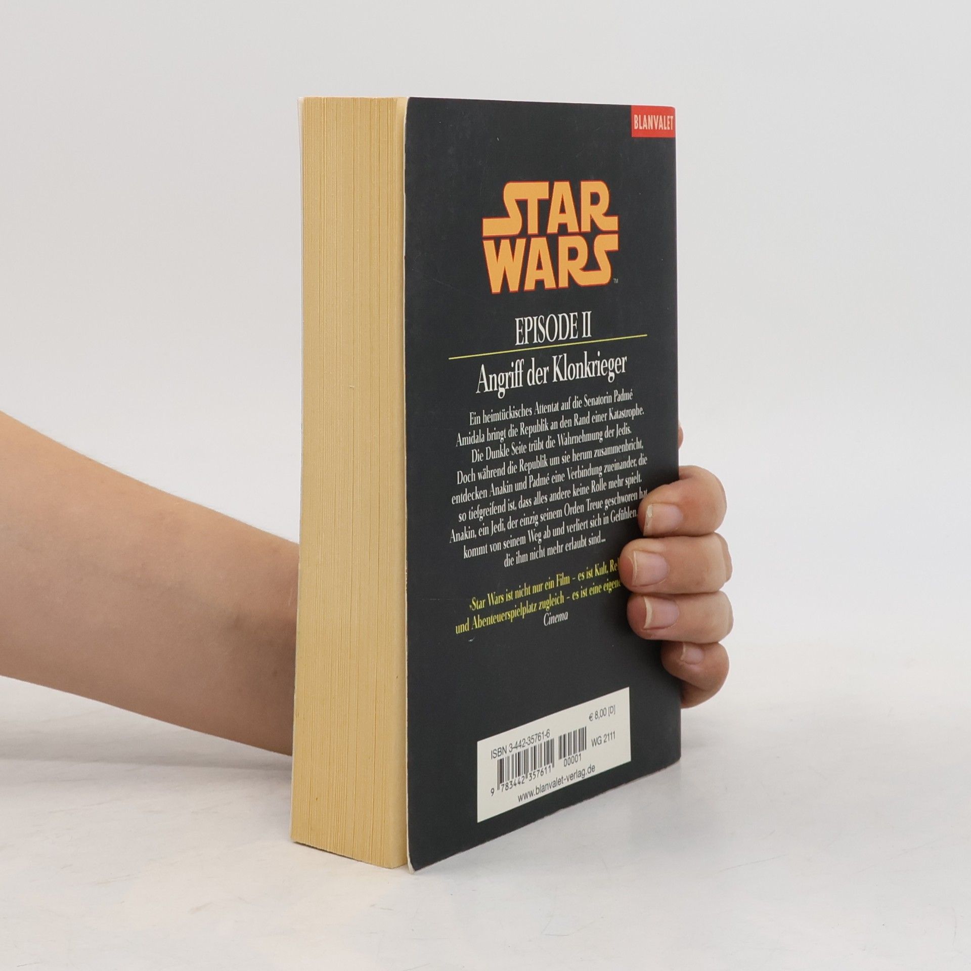 R. A. Salvatore Star Wars Episode II - Angriff der Klonkrieger