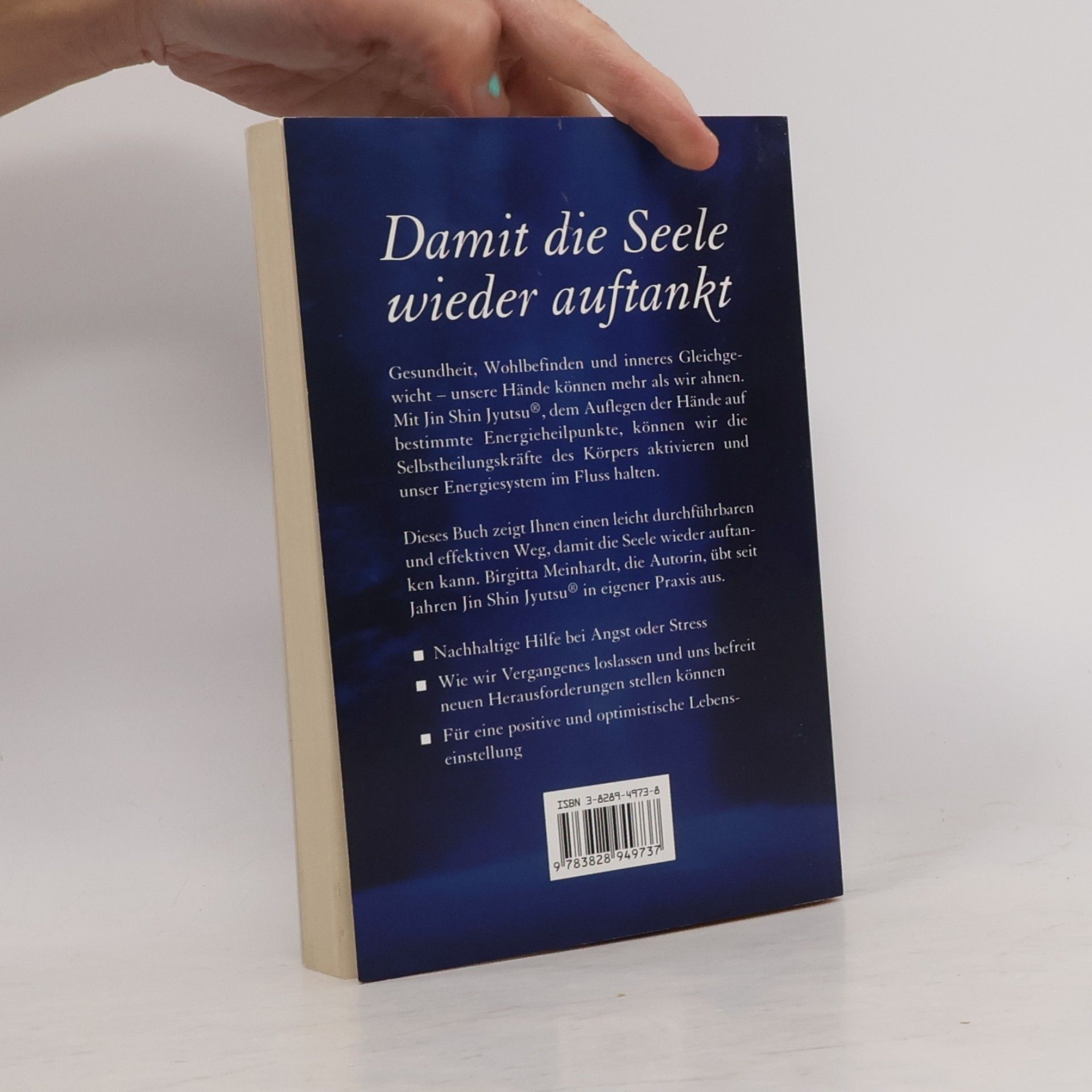 Birgitta Meinhardt Jin-Shin-Jyutsu für die Seele