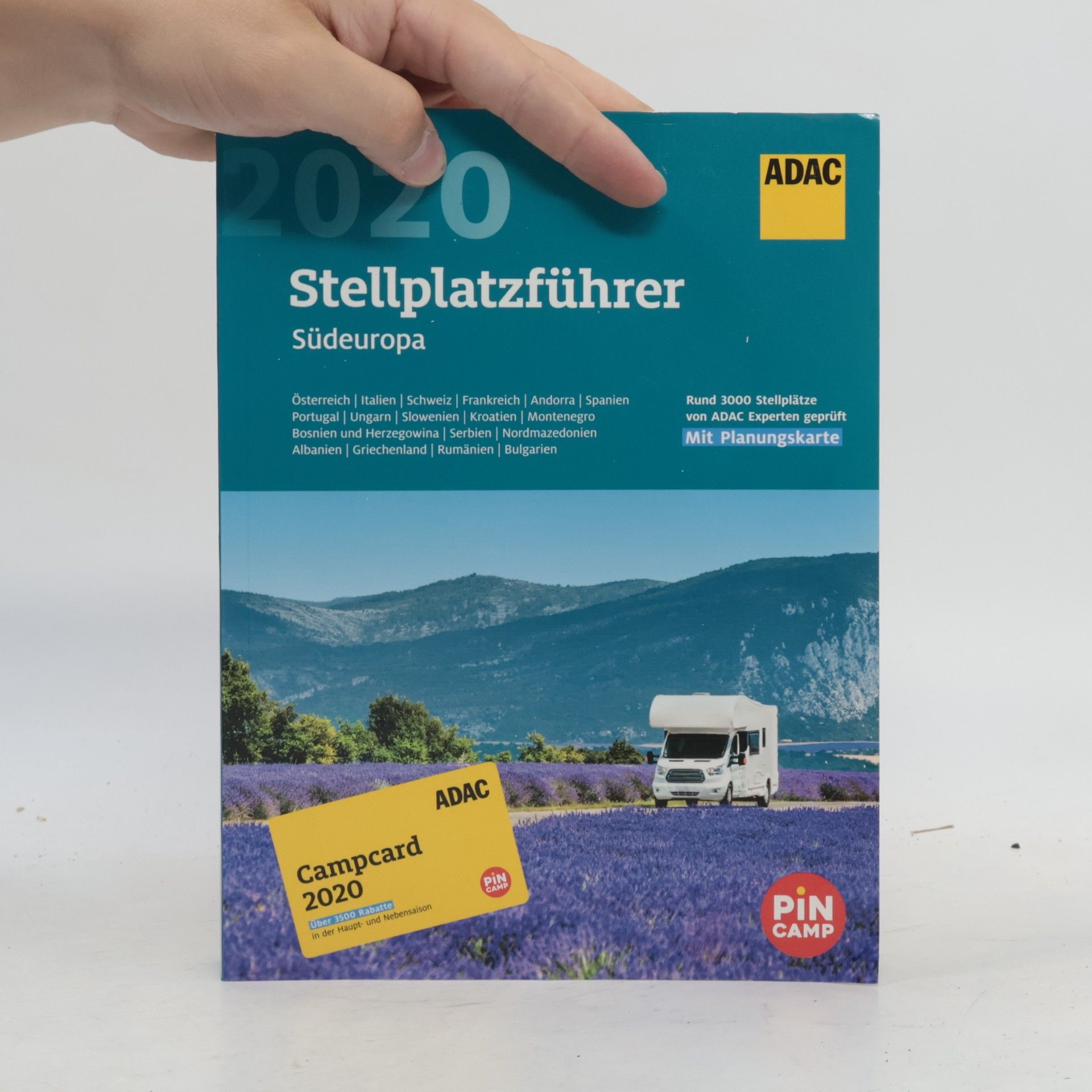 ADAC Reiseführer ADAC Stellplatzführer 2020 mit ADAC Campcard 2020