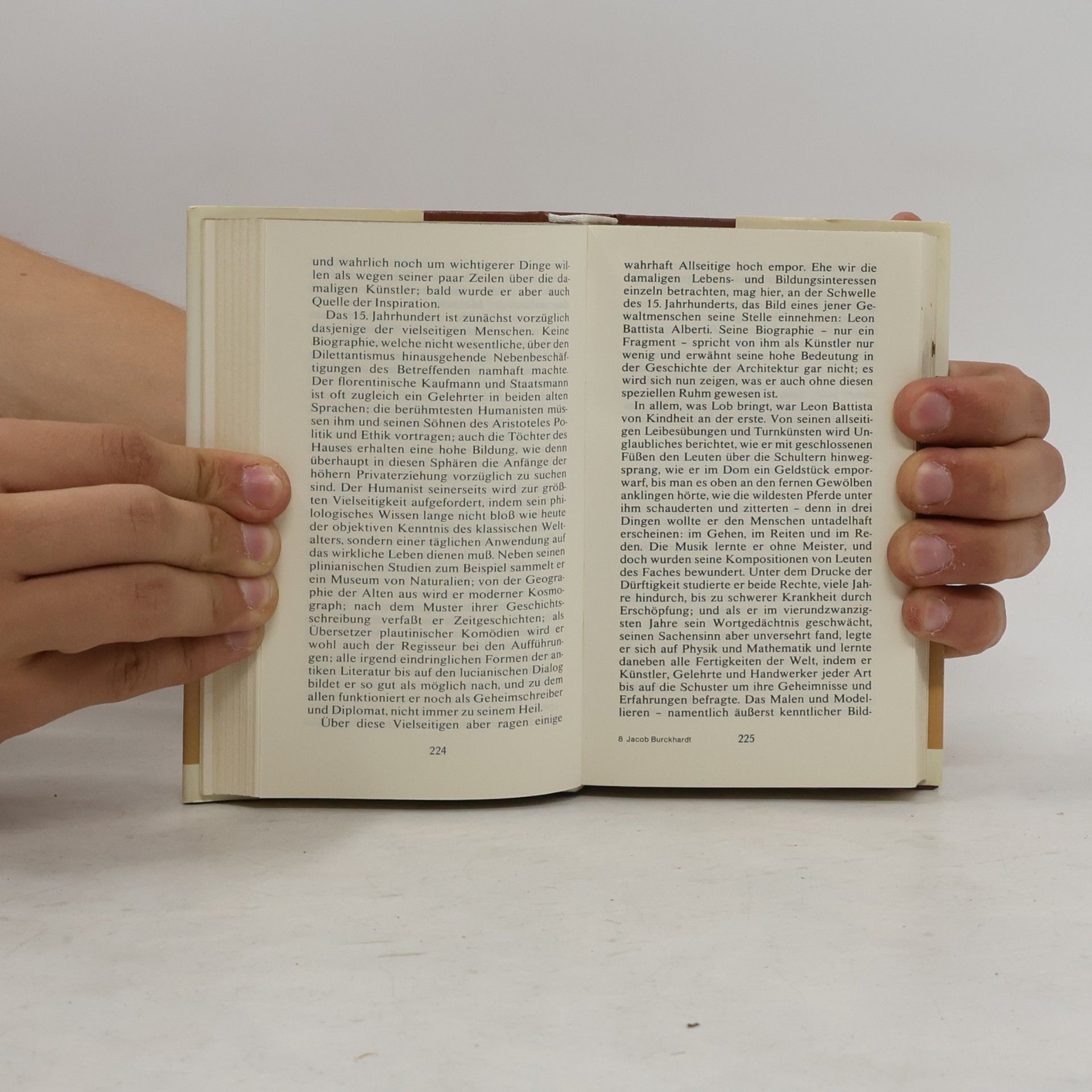 Jacob Christoph Burckhardt Staat und Kultur