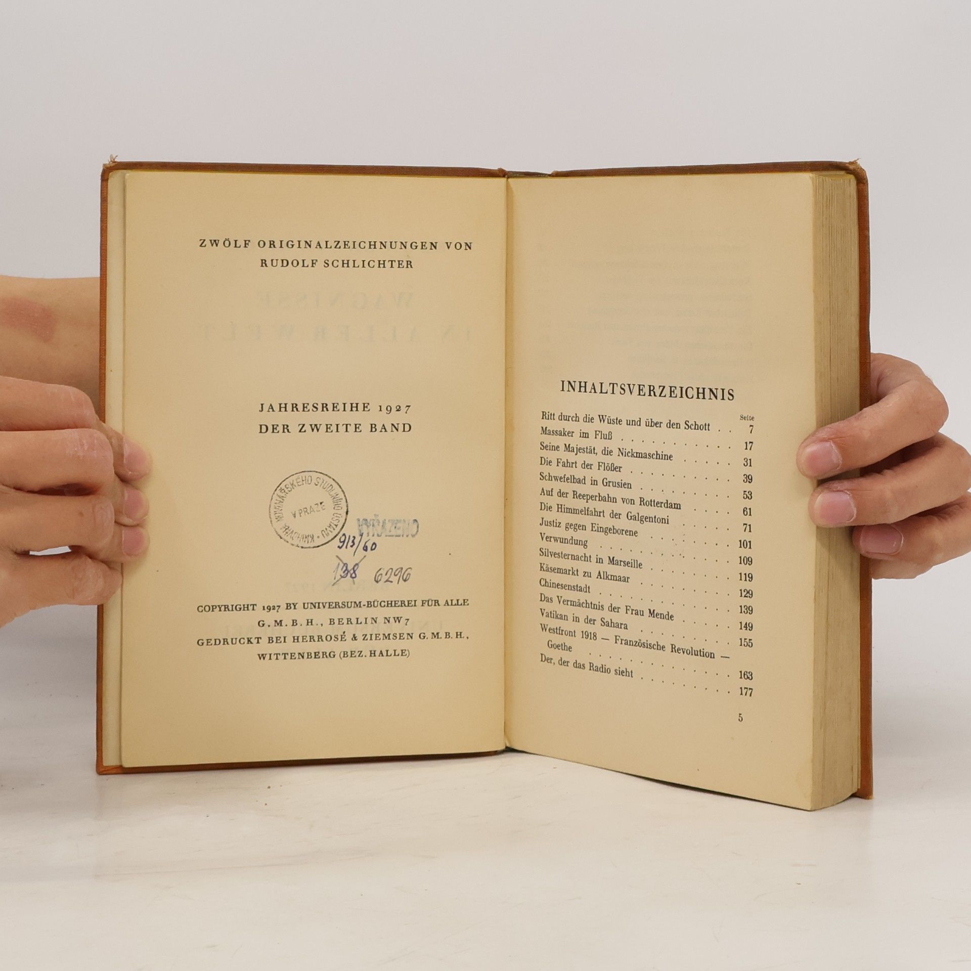 Egon Erwin Kisch Wagnisse in aller Welt