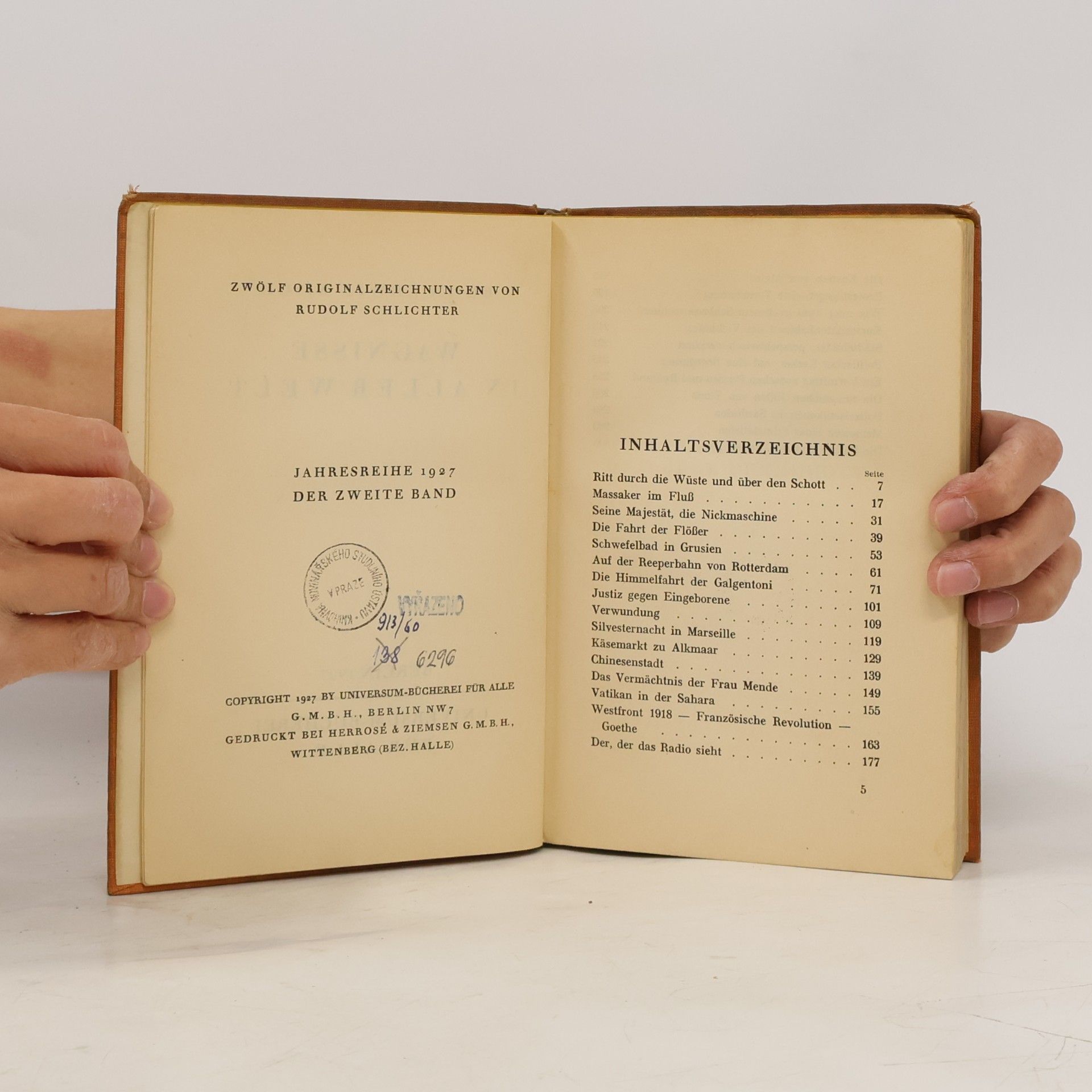 Egon Erwin Kisch Wagnisse in aller Welt