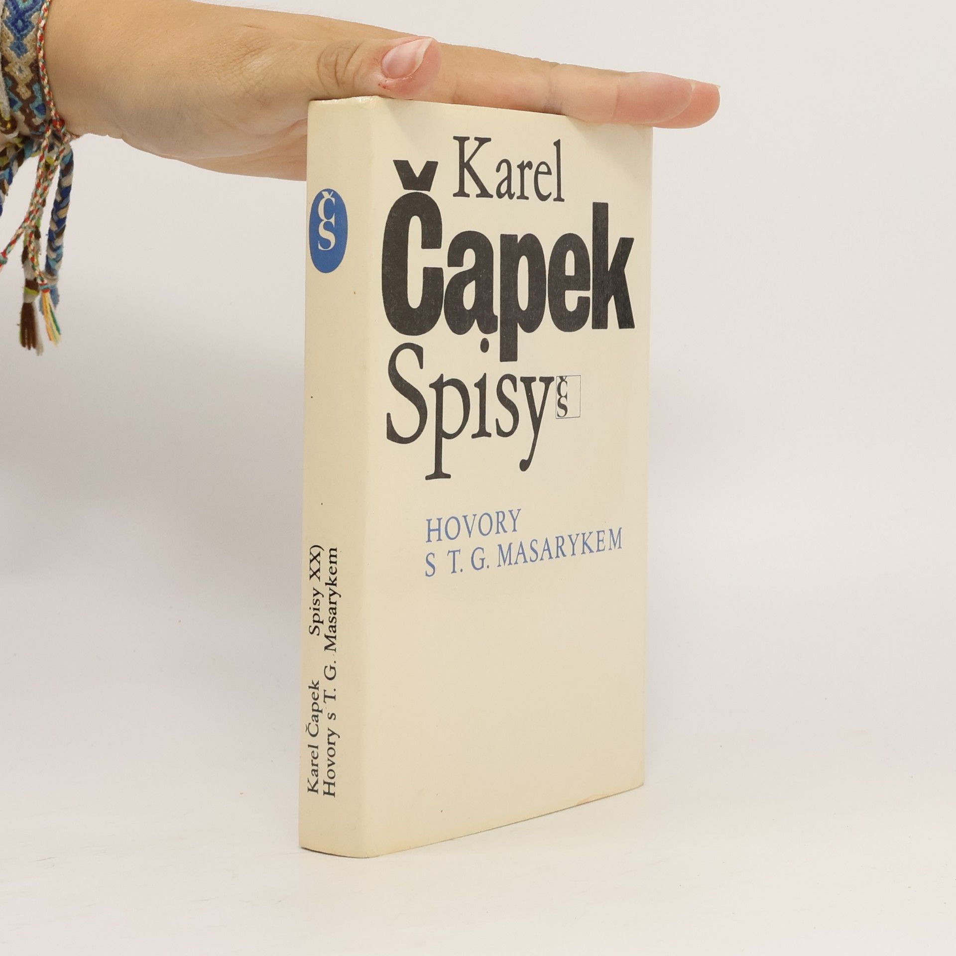 Karel Čapek Hovory s T. G. Masarykem