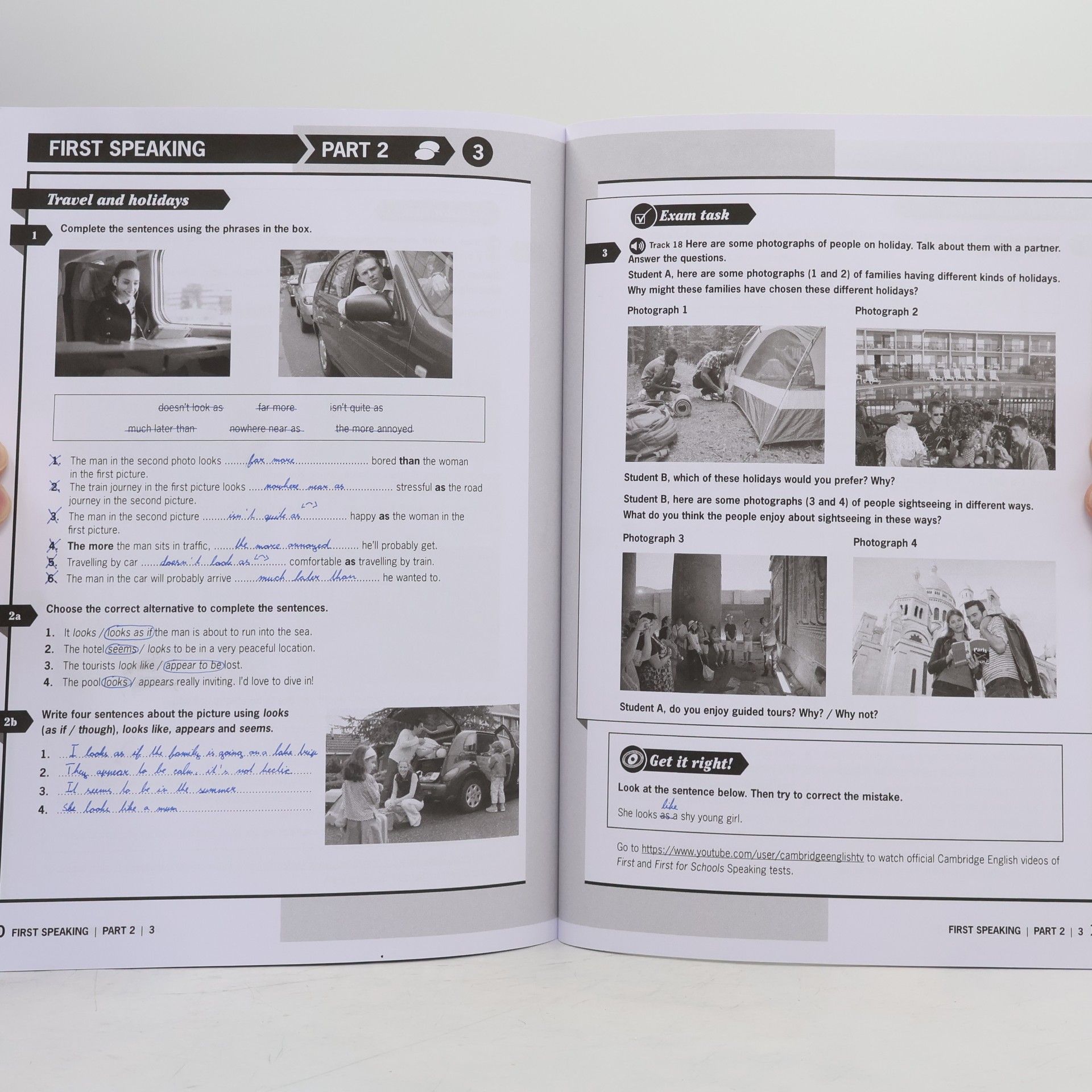 Helen Chilton Cambridge English Exam Booster for First and First for Schools with Audio Comprehensive Exam Practice for Students