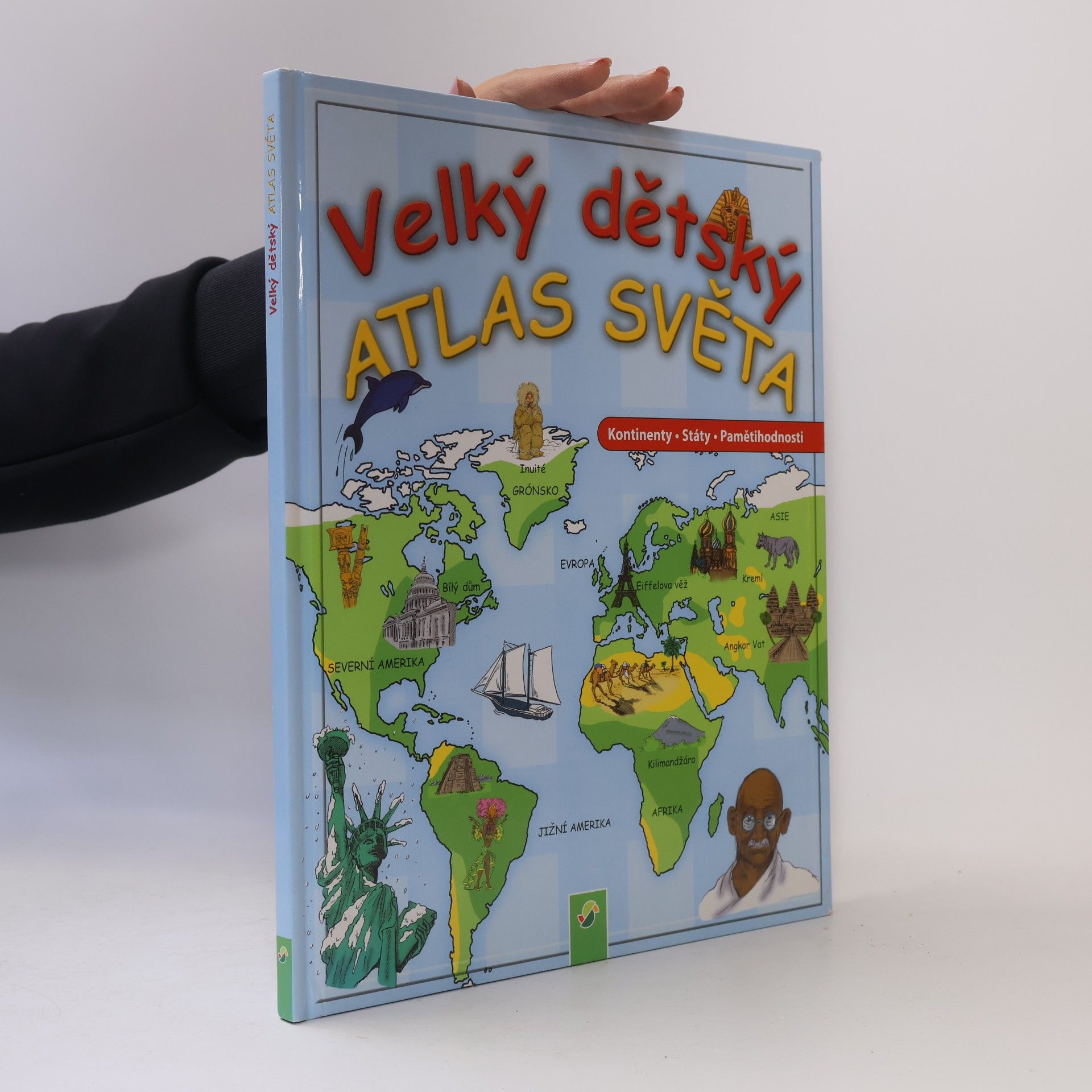 Michael Hahn Velký dětský atlas světa
